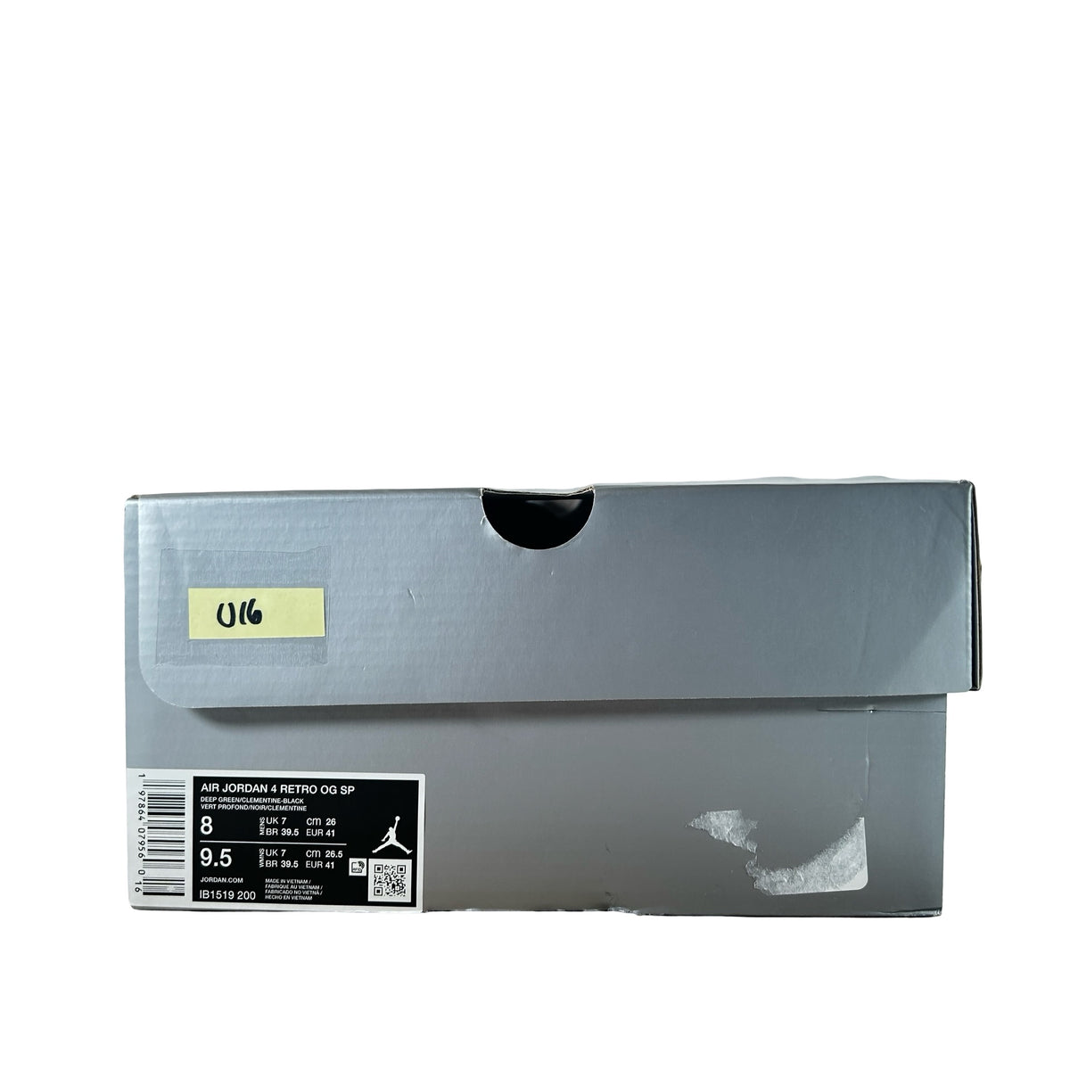 IB1519 200 Jordan 4 Retro OG SP Undefeated (2025) [USED] - 8 M (Used16)