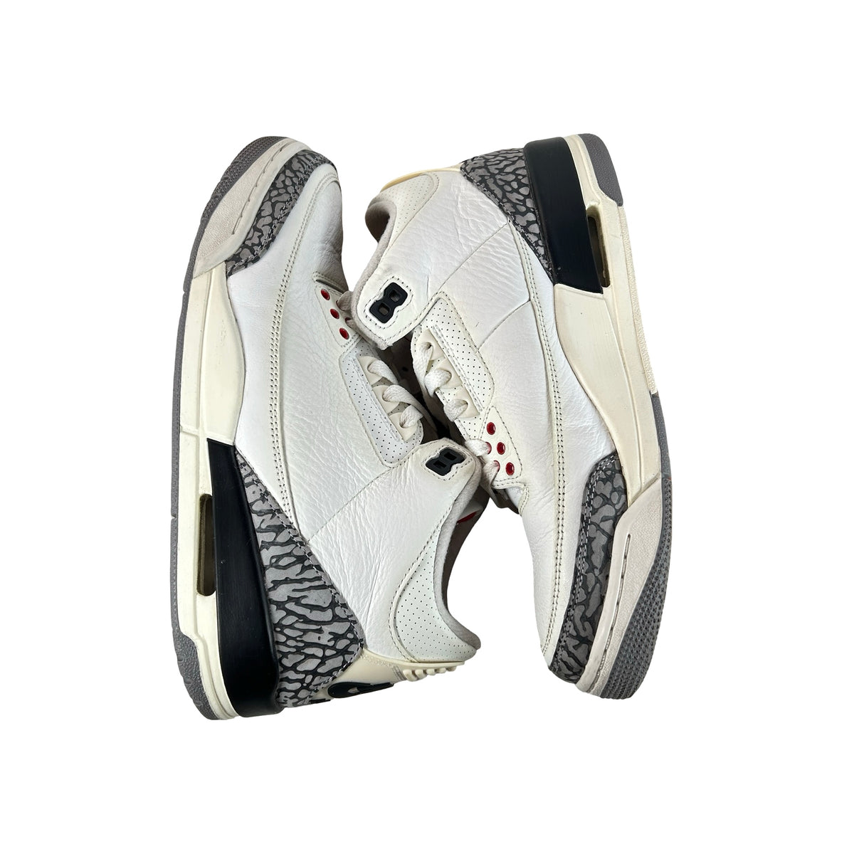 DN3707 100 Jordan 3 Retro White Cement Reimagined [USED] - 8 M (Used3) (No Box3)