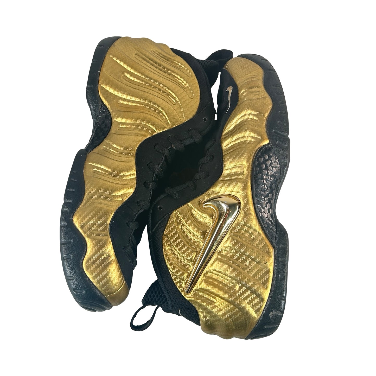 624041 701 Nike Air Foamposite Pro Metallic Gold [USED] - 11.5 M (Used) (Replace Box)