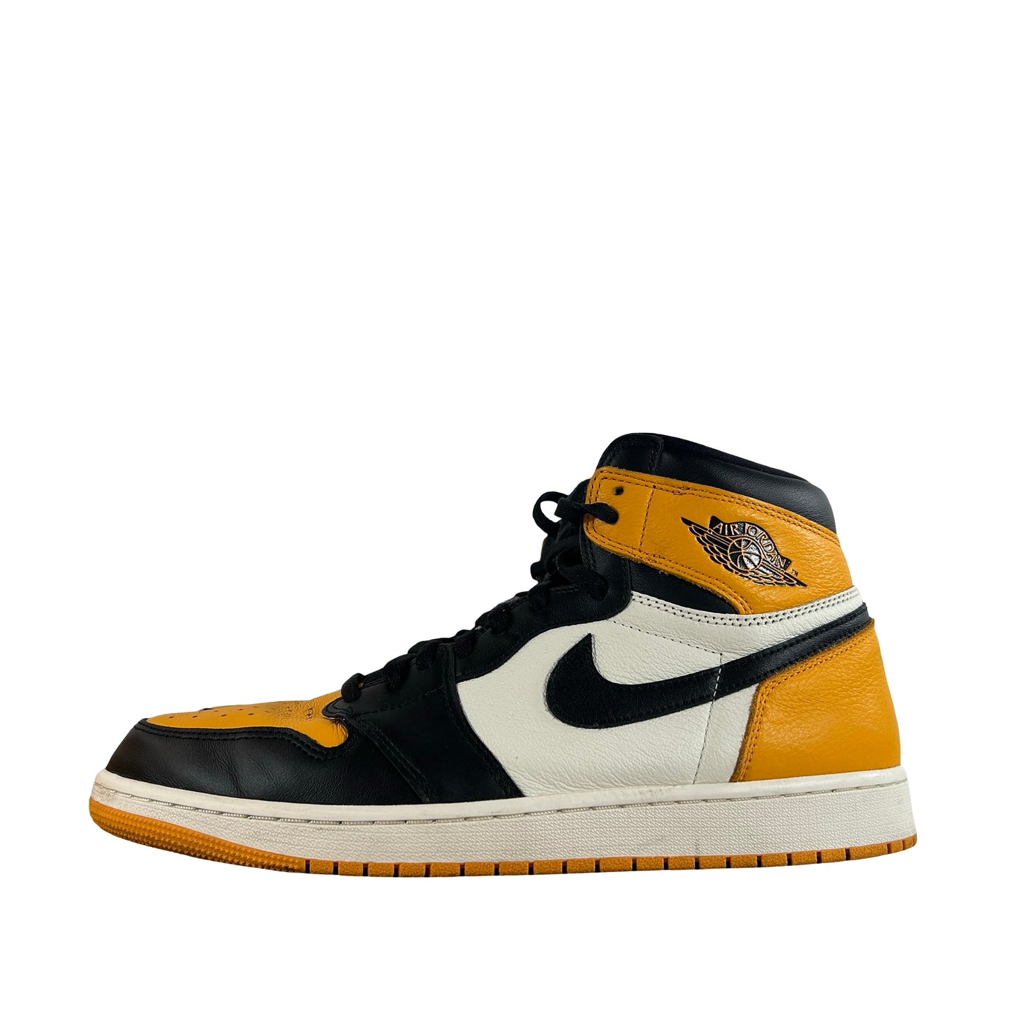 555088 711 Jordan 1 Retro High OG Yellow Toe [USED] - 13 M (Used6)