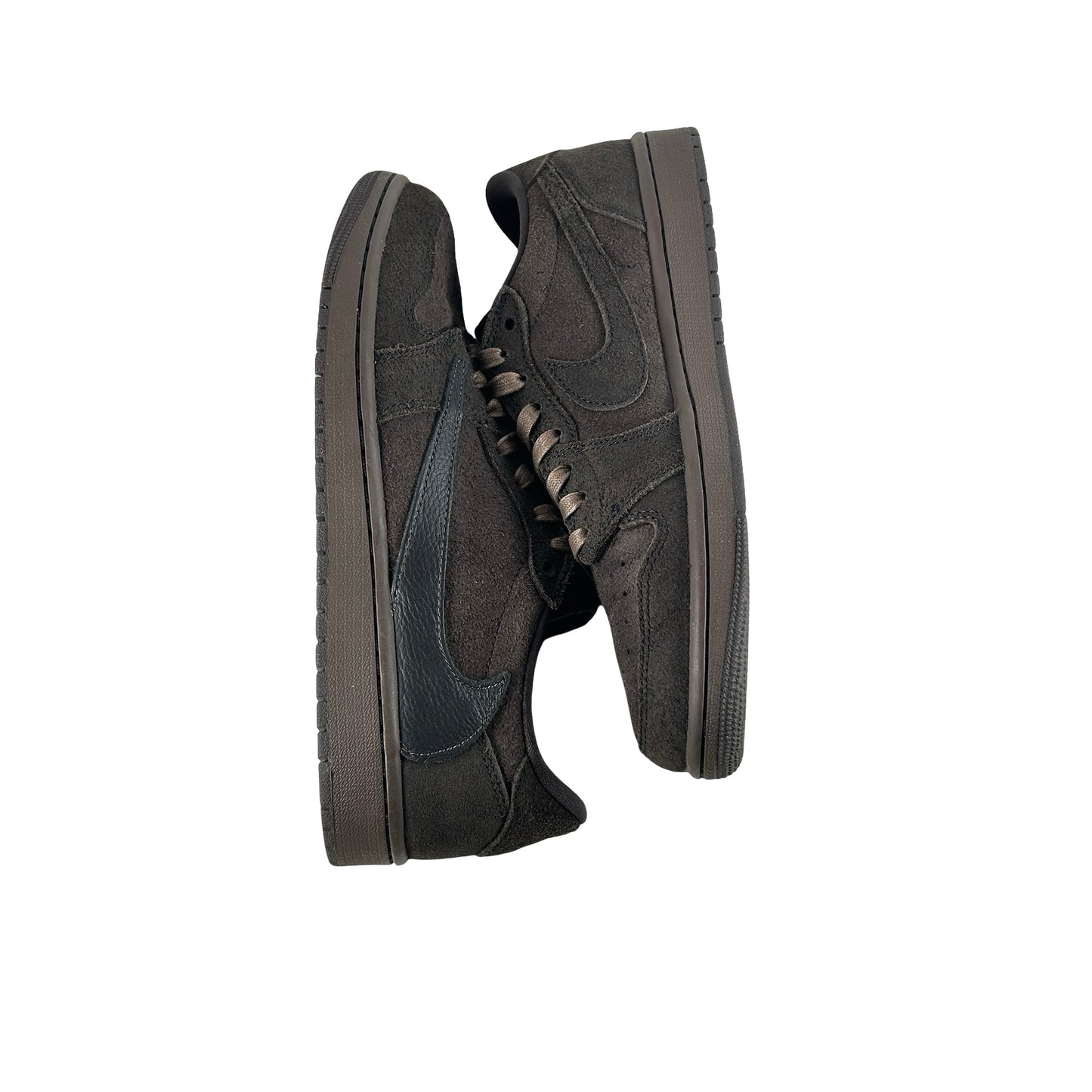 DM7866 202 Jordan 1 Retro Low OG SP Travis Scott Velvet Brown [USED] - 9 M (Used4)
