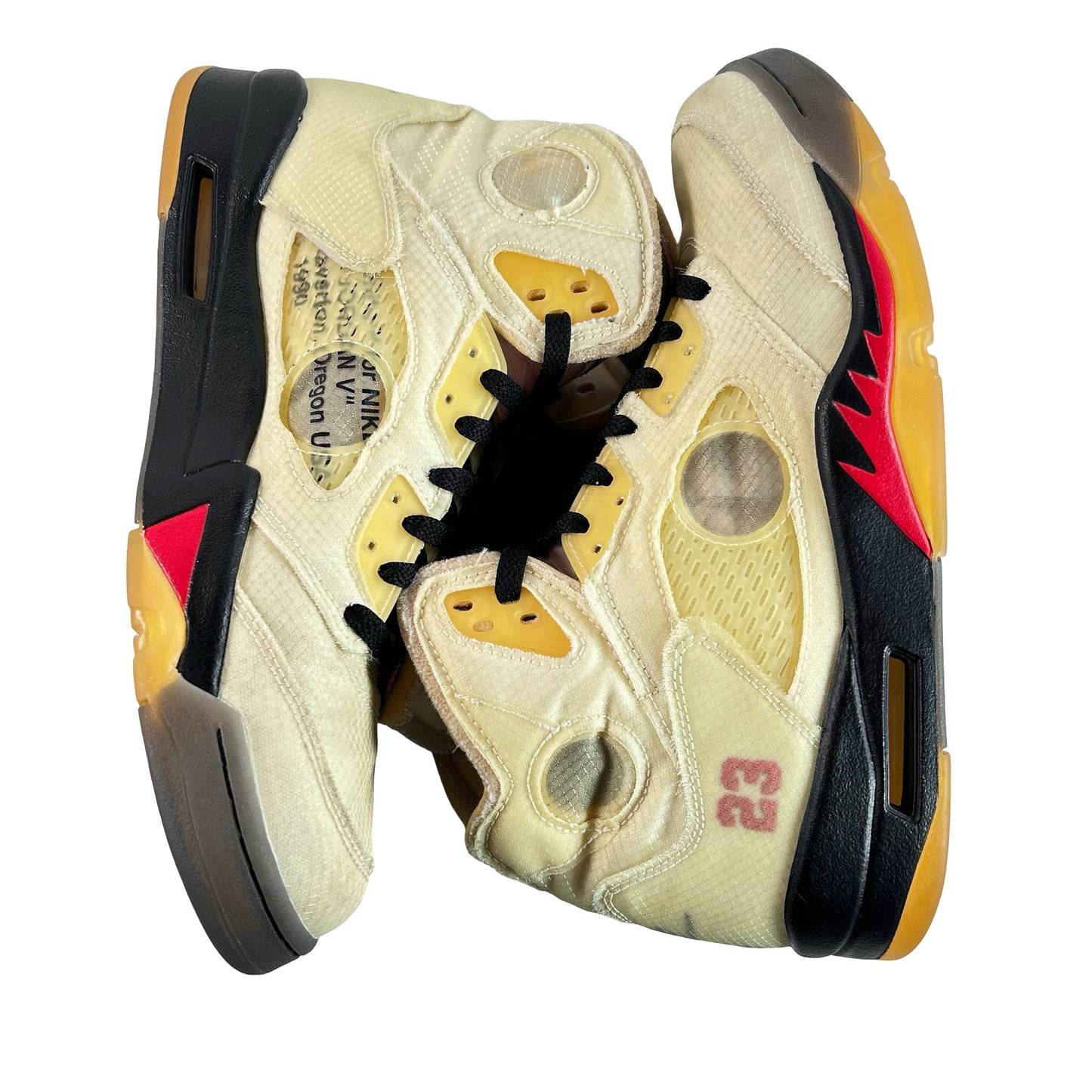 DH8565 100 Jordan 5 Off-White Sail [USED] - 11 M (Used5)