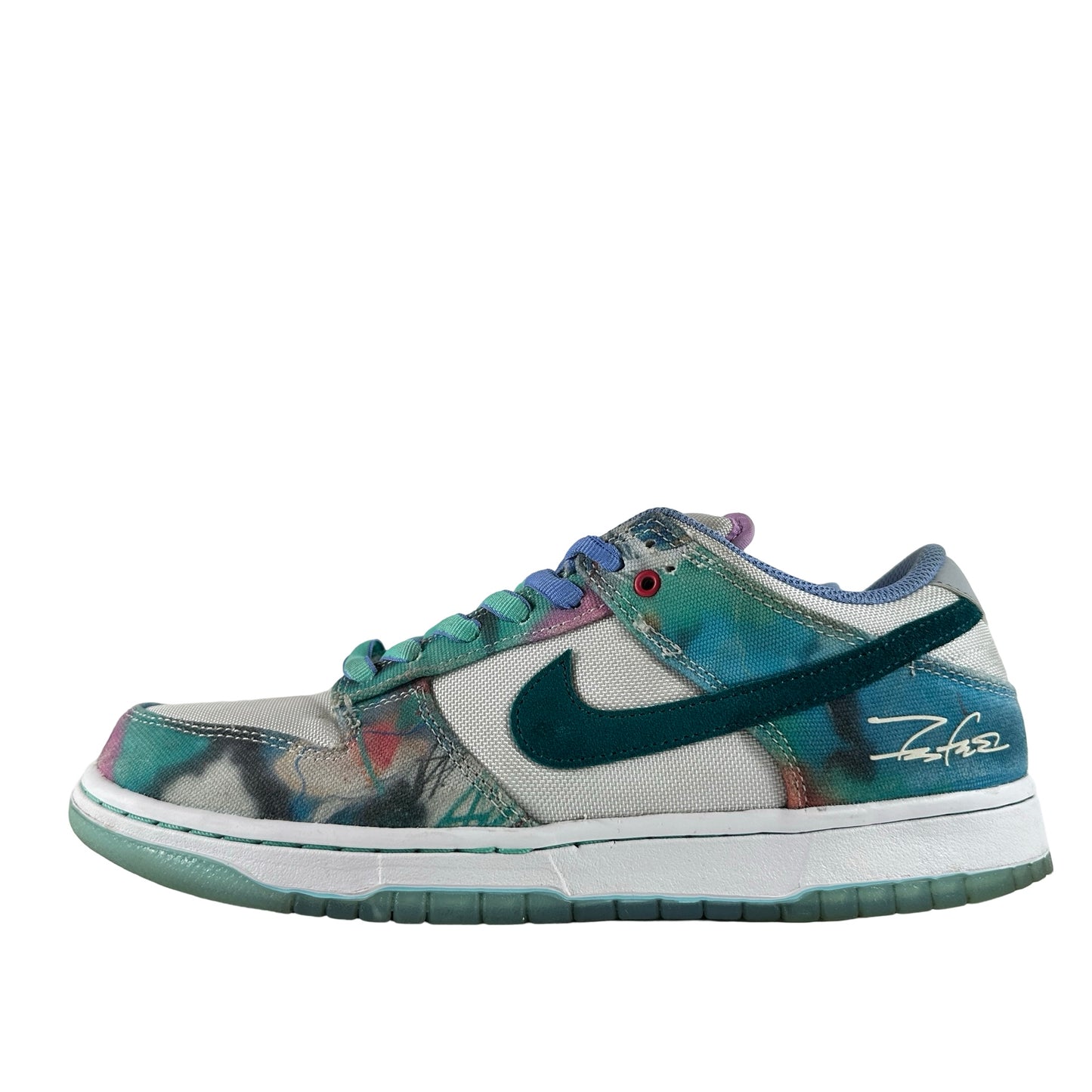 HF6061 400 Nike SB Dunk Low Futura Laboratories Bleached Aqua [USED] - 9.5 M (Used)