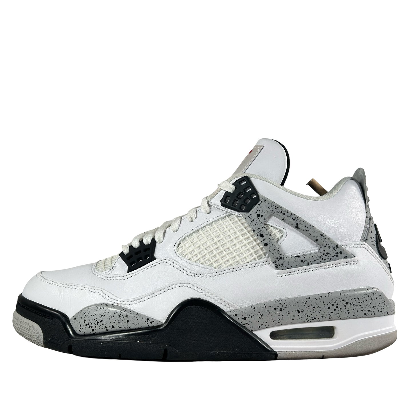 840606 192 Jordan 4 White Cement [USED] - 9.5 M (Used3)