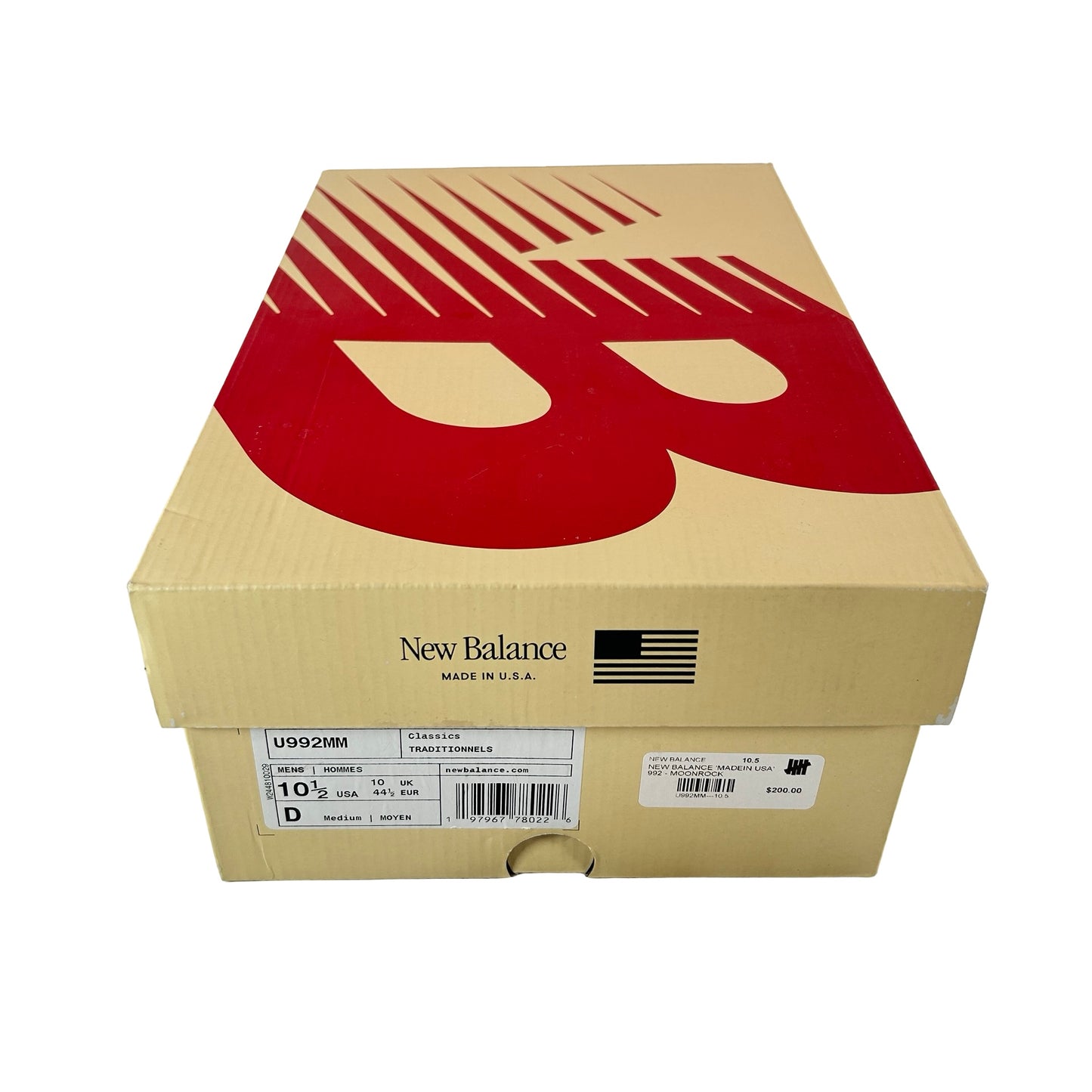 U992MM New Balance 992 MiUSA Teddy Santis Moonrock Mushroom [USED] - 10.5 M (Used)