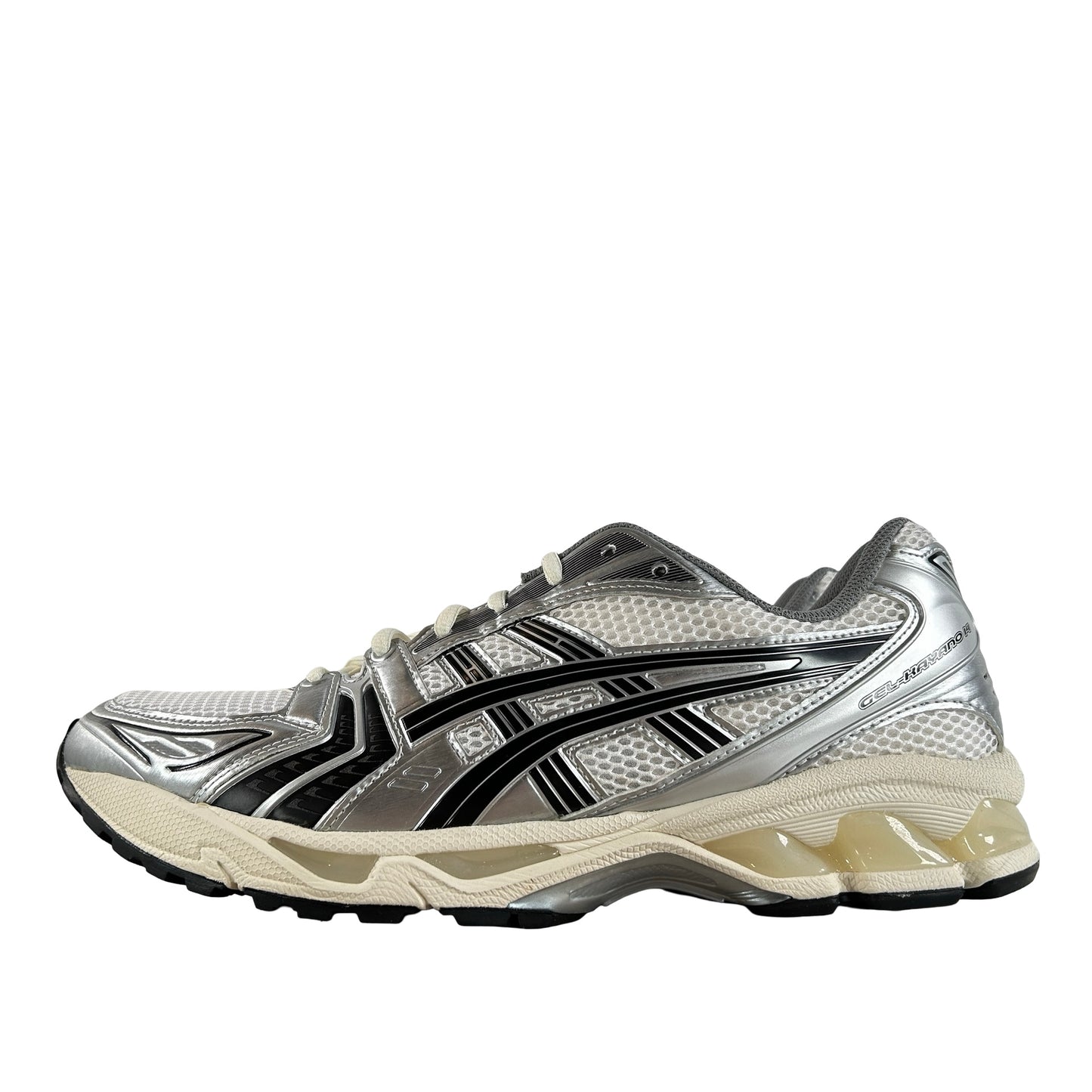 1201A457 101 ASICS Gel-Kayano 14 JJJJound Silver Black [USED] - 12 M (Used)