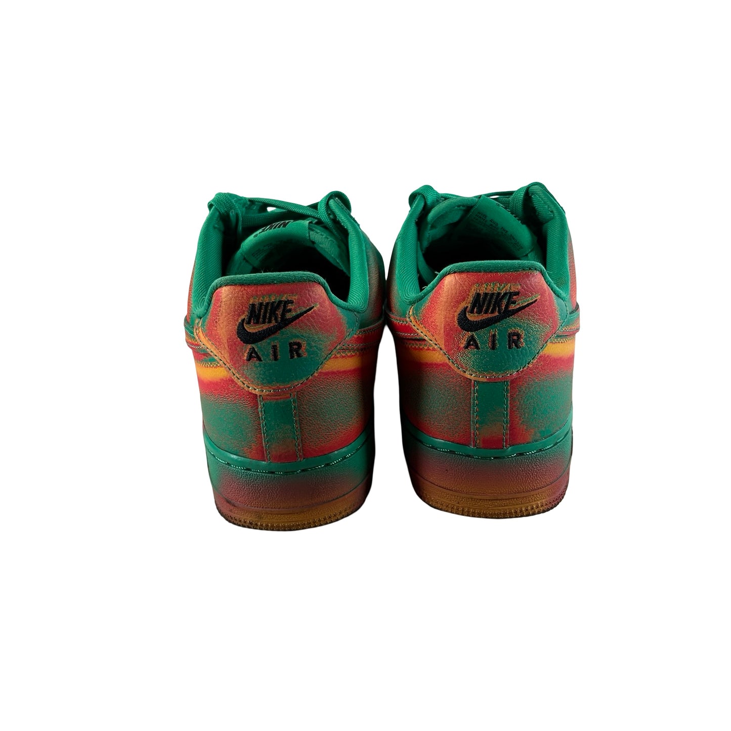 IB6834 300 Nike Air Force 1 Low '07 Stadium Green Crimson [USED] - 11.5 M (Used)