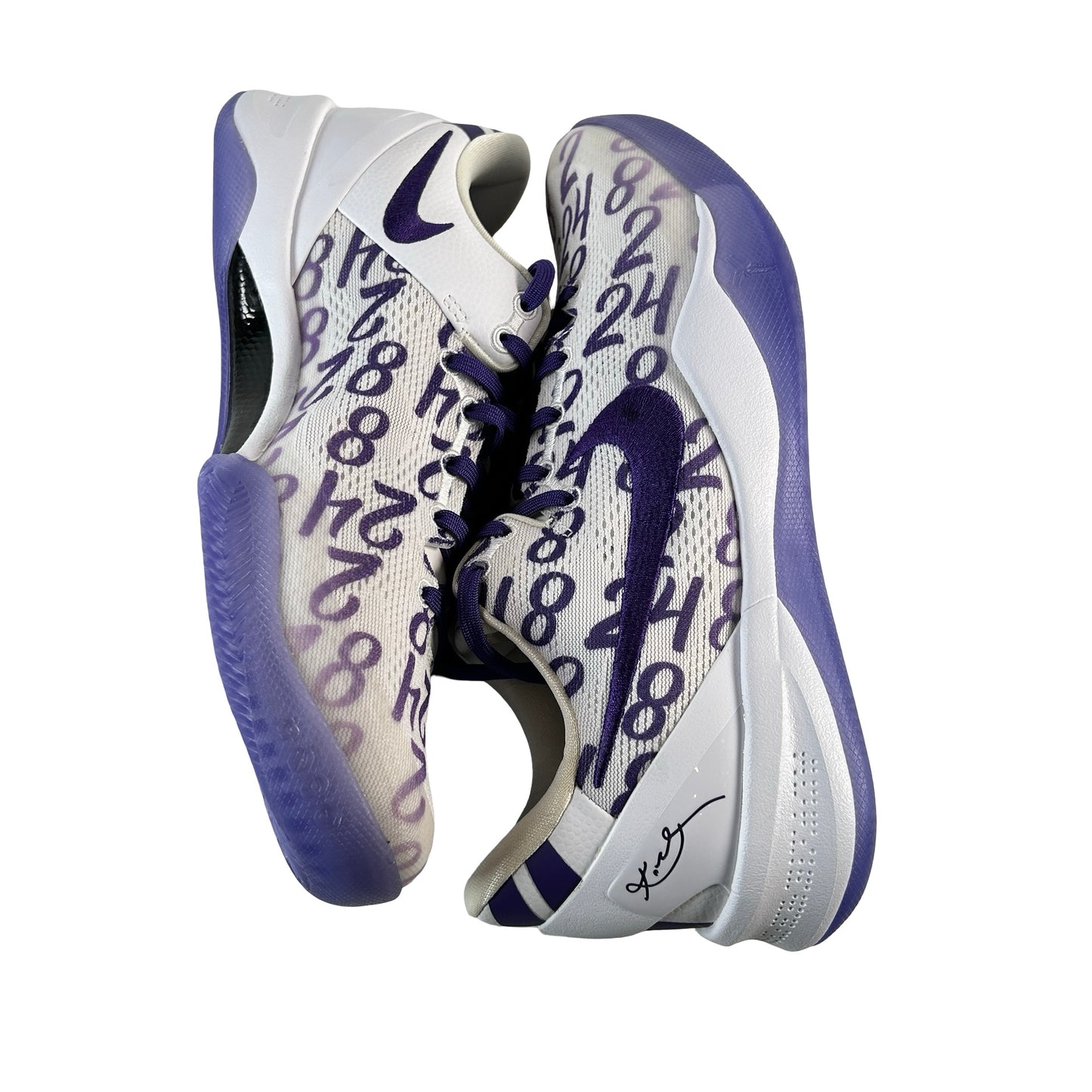 FQ3549 100 Nike Kobe 8 Protro Court Purple [CONDITIONAL] - 9 M (Yellowing)