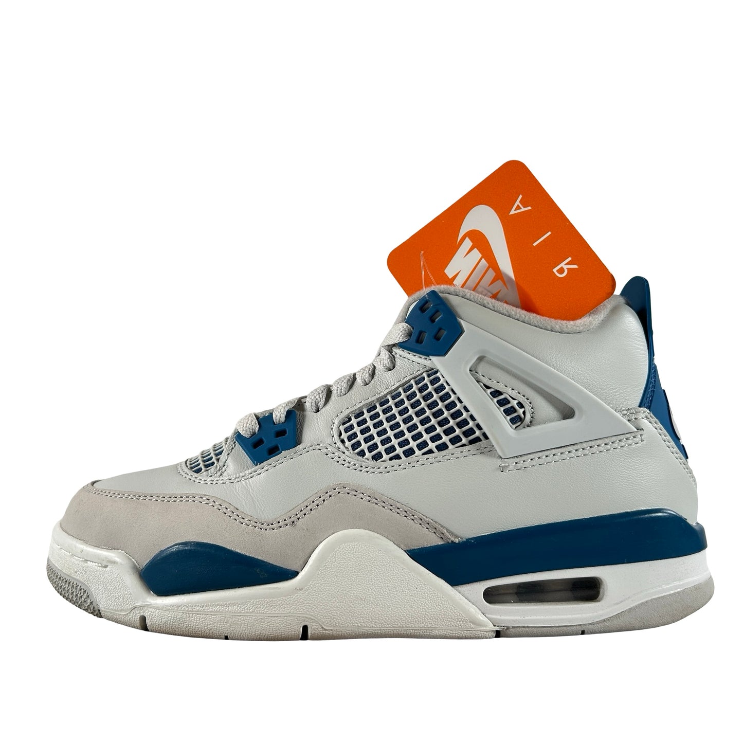 HF4281 141 Jordan 4 Retro Military Blue (2024) (GS) [USED] - 6 Y (Used)