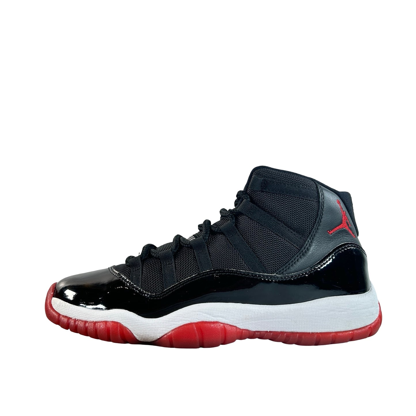 378038 061 Jordan 11 Retro Playoffs Bred (2019) (GS) [USED] - 7 Y (Used) (No Insoles) (Replace Box)
