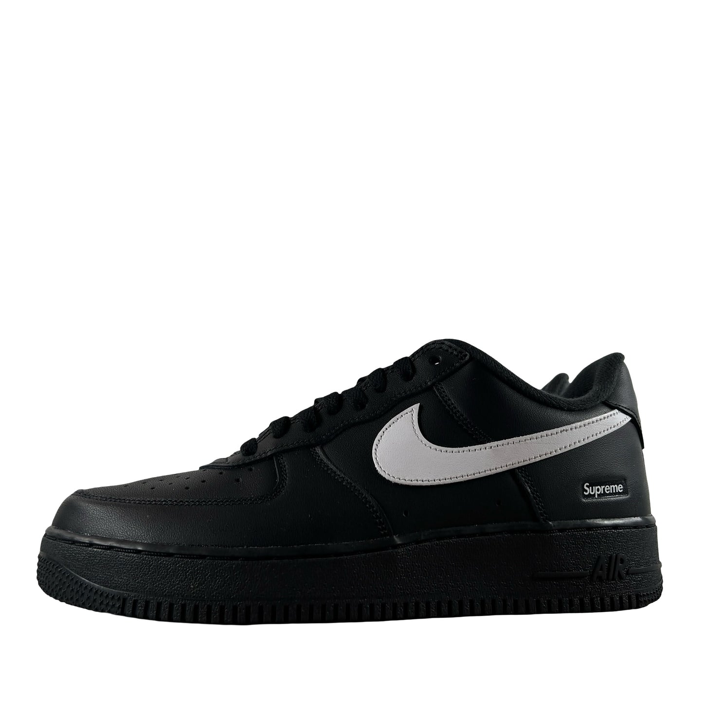CU9225 002 Nike Air Force 1 Low Supreme Black White [USED] - 9 M (Used) (No Box)