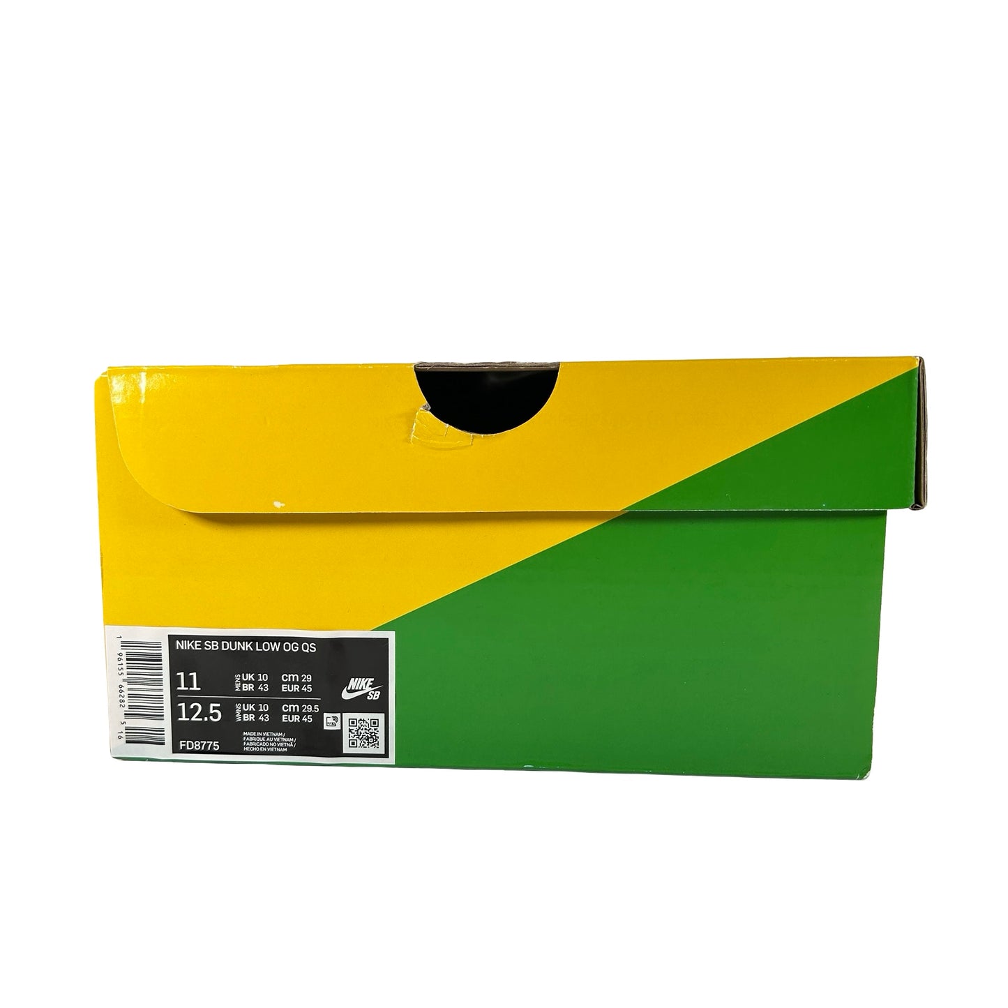FD8775 100 Nike SB Dunk Low HUF New York City [USED] - 11 M (Used)