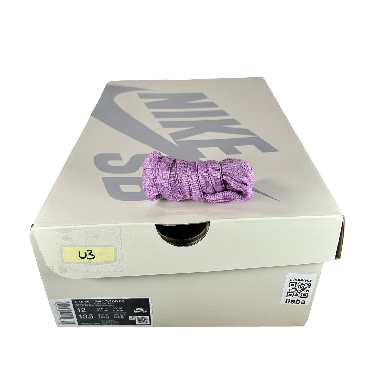 HF6061 400 Nike SB Dunk Low Futura Laboratories Bleached Aqua [USED] - 12 M (Used3)