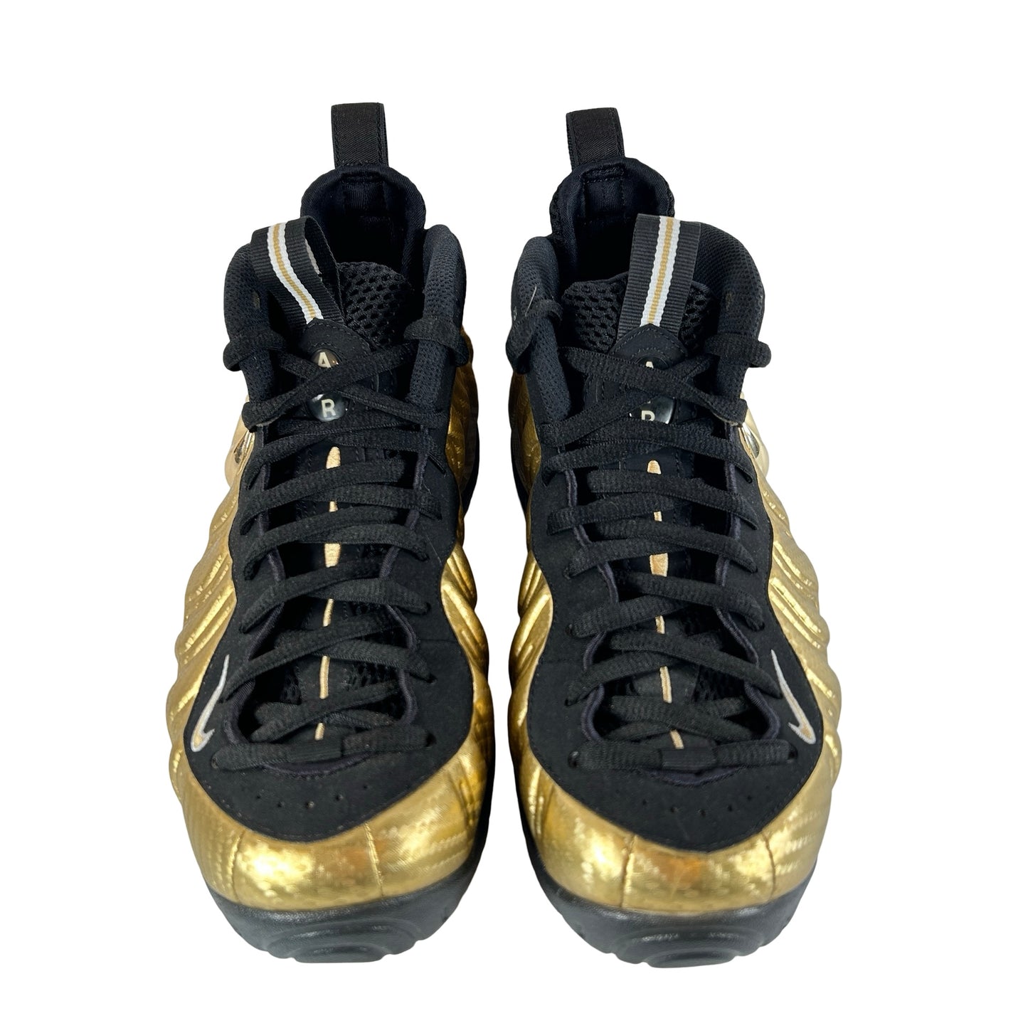 624041 701 Nike Air Foamposite Pro Metallic Gold [USED] - 8.5 M (Used) (No Box)