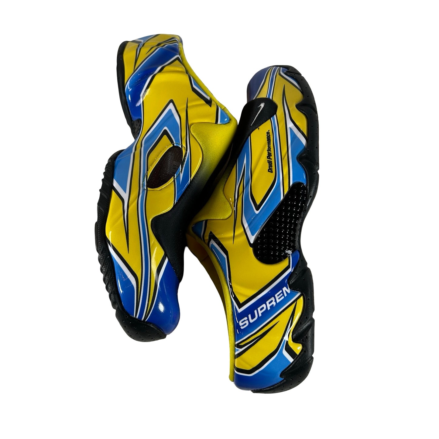 FN0289 700 Nike Clogposite Supreme Opti Yellow Blue [USED] - 8 M (VNDS)