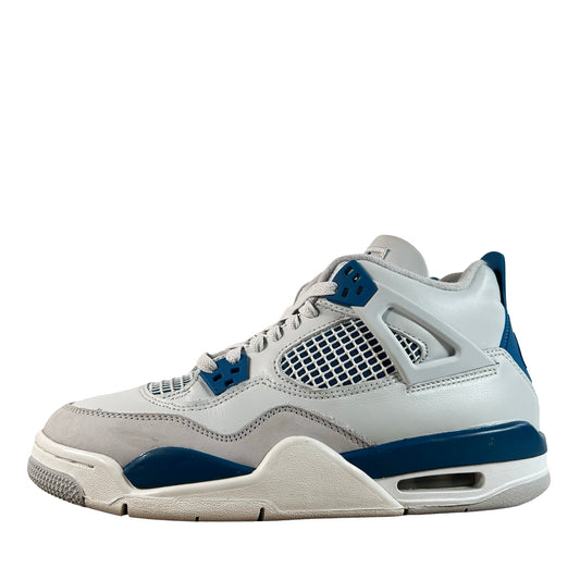 HF4281 141 Jordan 4 Retro Military Blue (2024) (GS) [USED] - 7 Y (Used10)