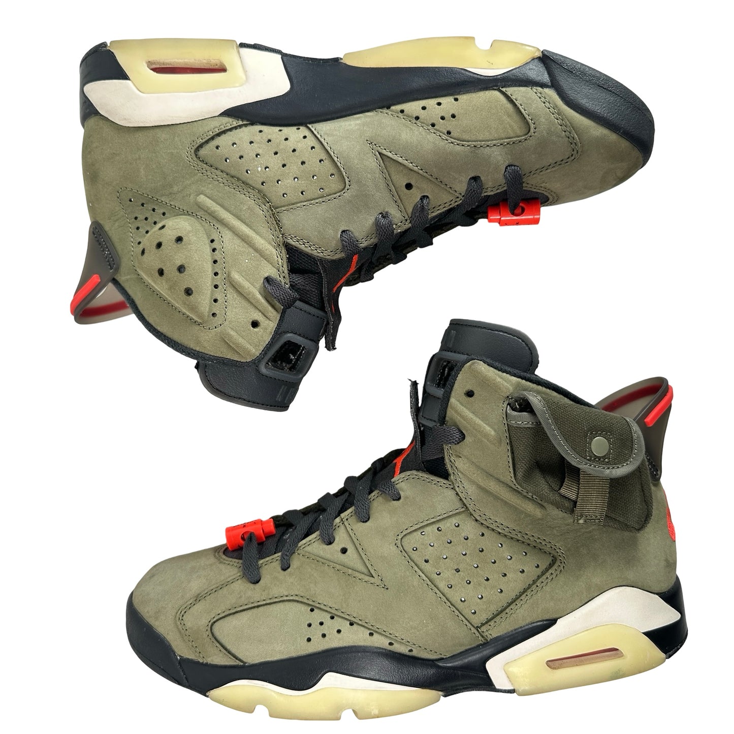 CN1084 200 Jordan 6 Retro Travis Scott [USED] - 9.5 M (Used3)
