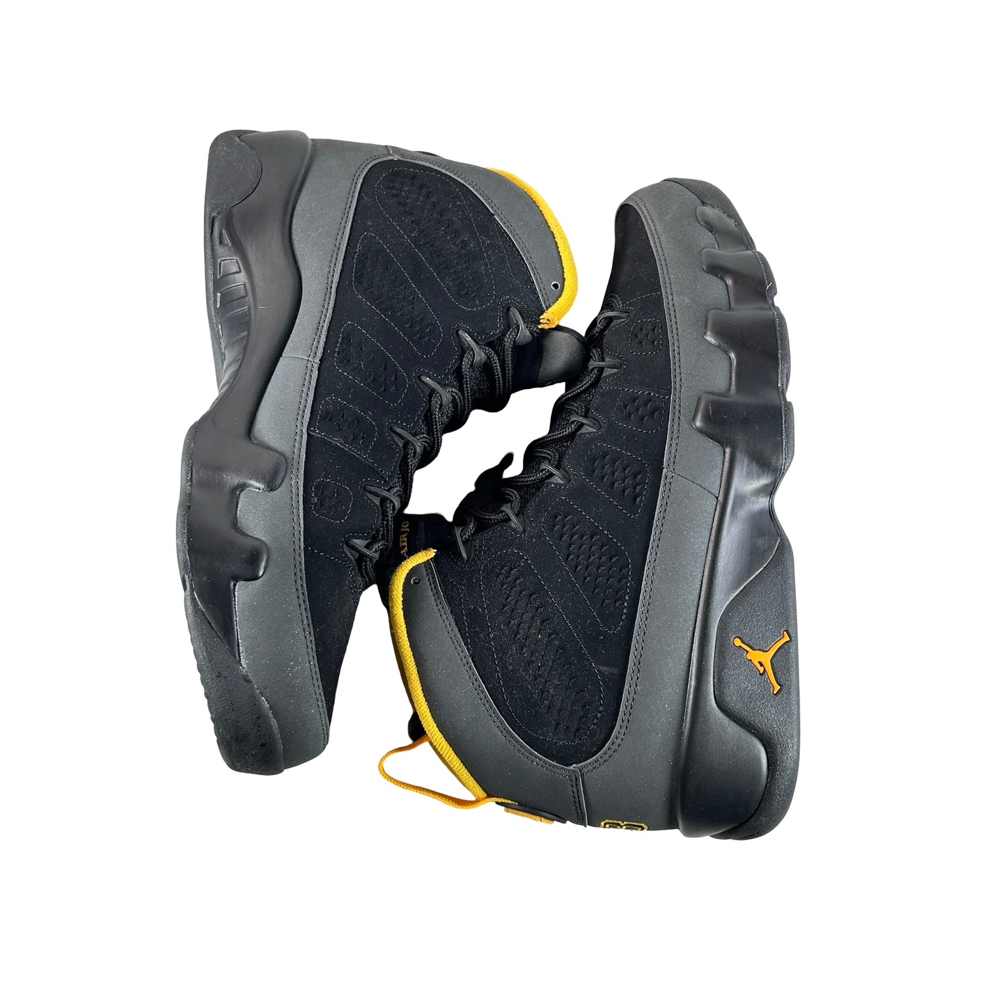 CT8019 070 Jordan 9 Retro Dark Charcoal University Gold [USED] - 9.5 M (Used3)