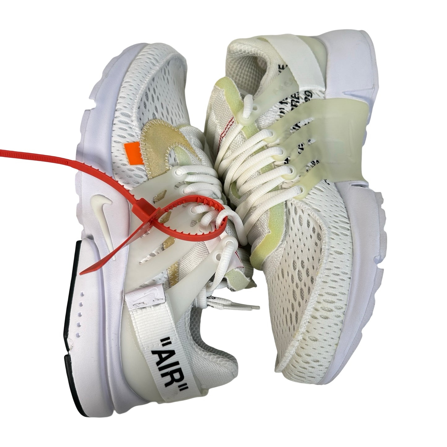 AA3830 100 Nike Air Presto Off-White White* - 9 M (Yellowing) (Damaged Box)