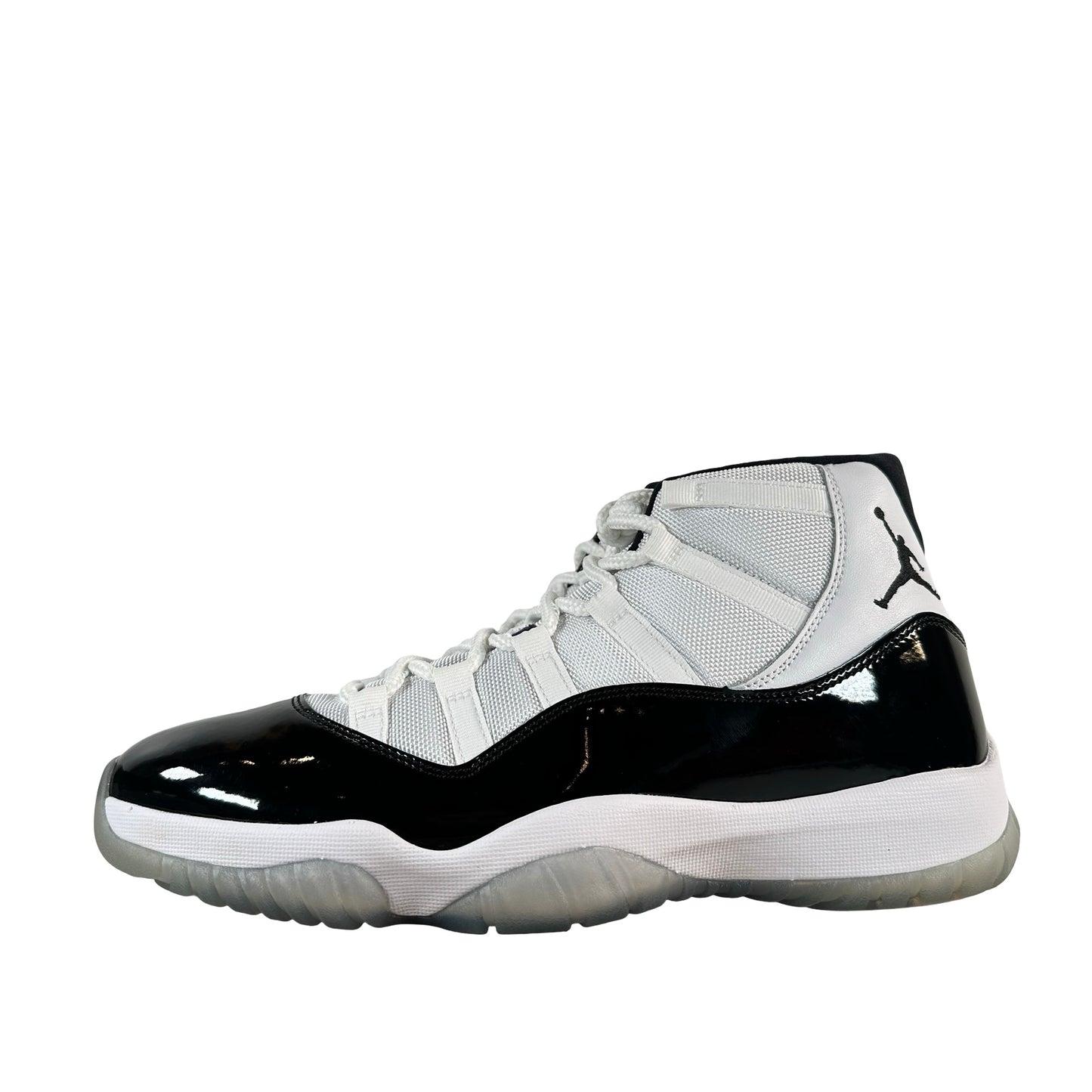 378037 100 Jordan 11 Concord - 10.5 M (Yellowing) (Damaged Box)