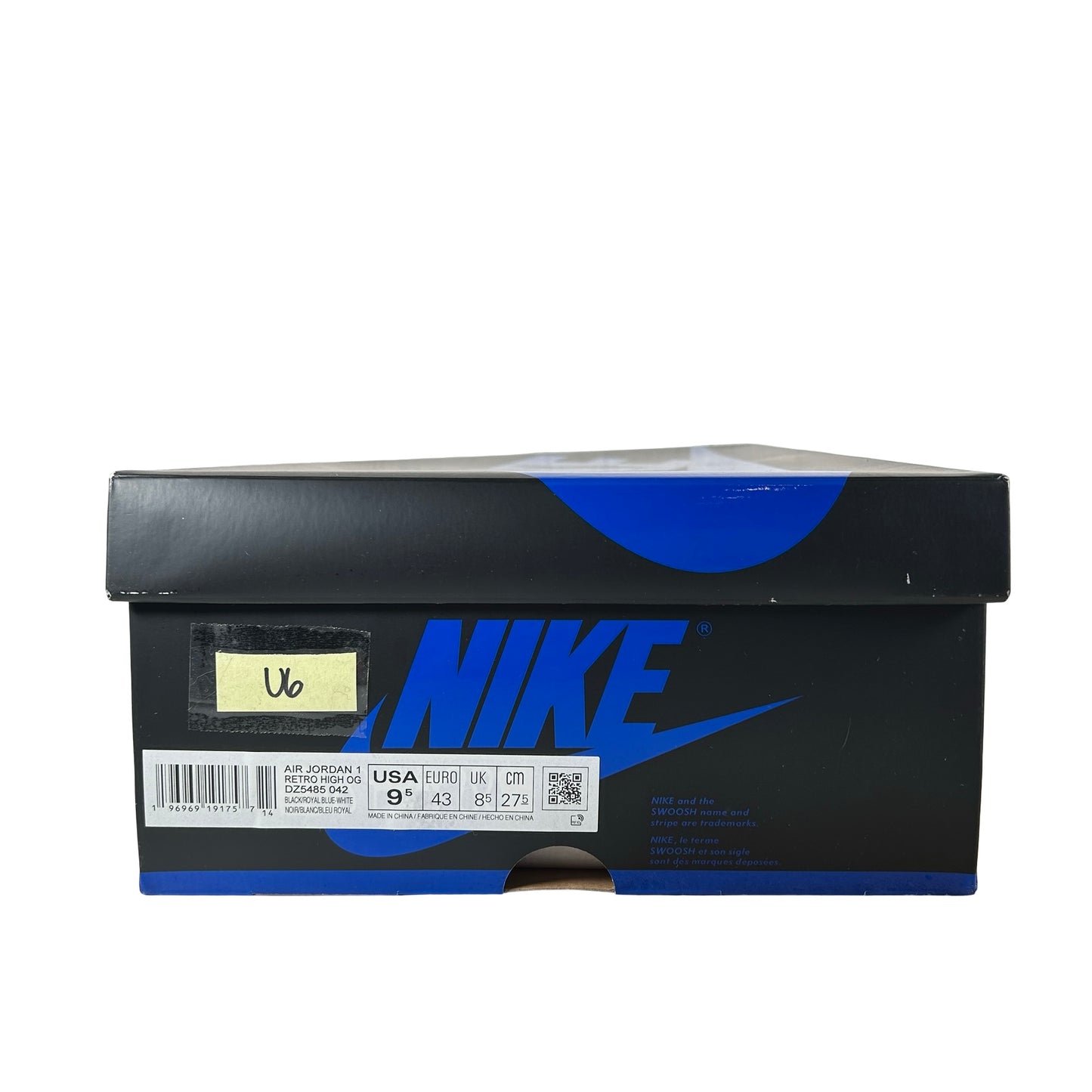 DZ5485 042 Jordan 1 Retro High OG Royal Reimagined [USED] - 9.5 M (Used6)