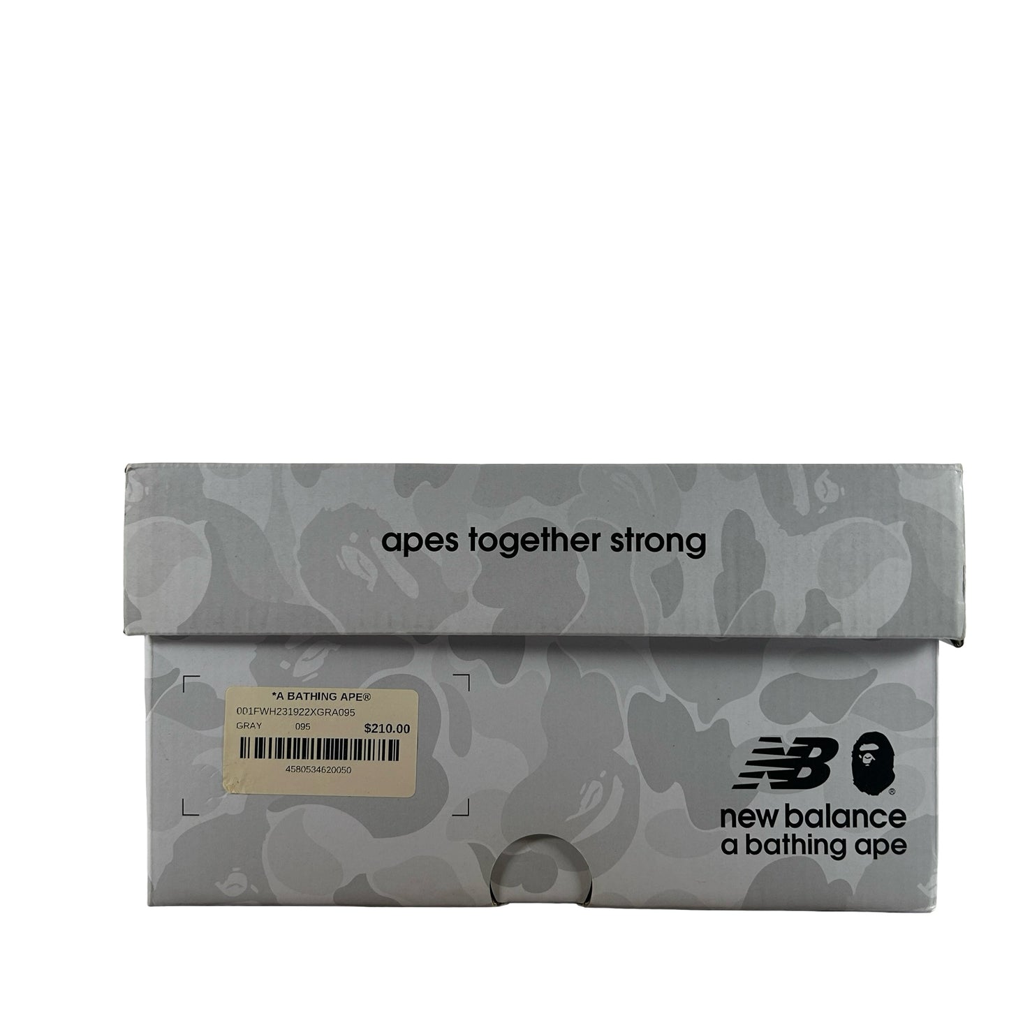M2002RBG New Balance 2002R BAPE Grey [USED] - 9.5 M (Used)
