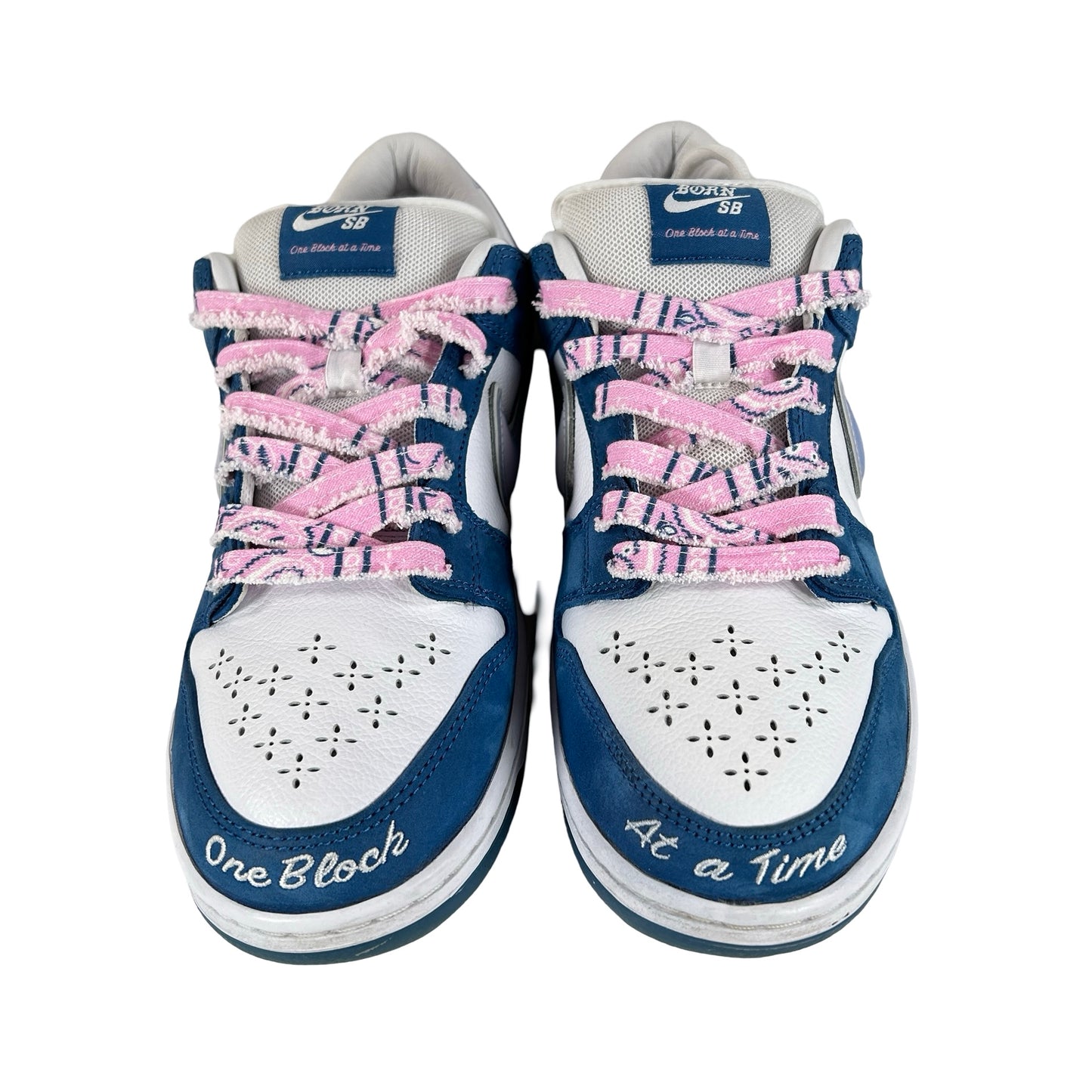 FN7819 400 Nike SB Dunk Low Born X Raised One Block At A Time [USED] - 10 M (VNDS) (Replace Box)