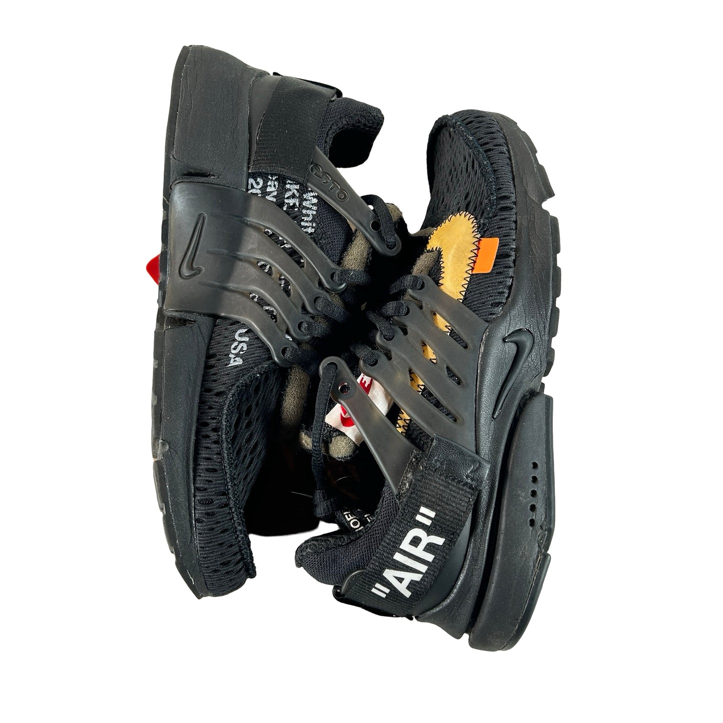 AA3830 002 Nike Air Presto Off-White Black [USED] - 5 M (Used)