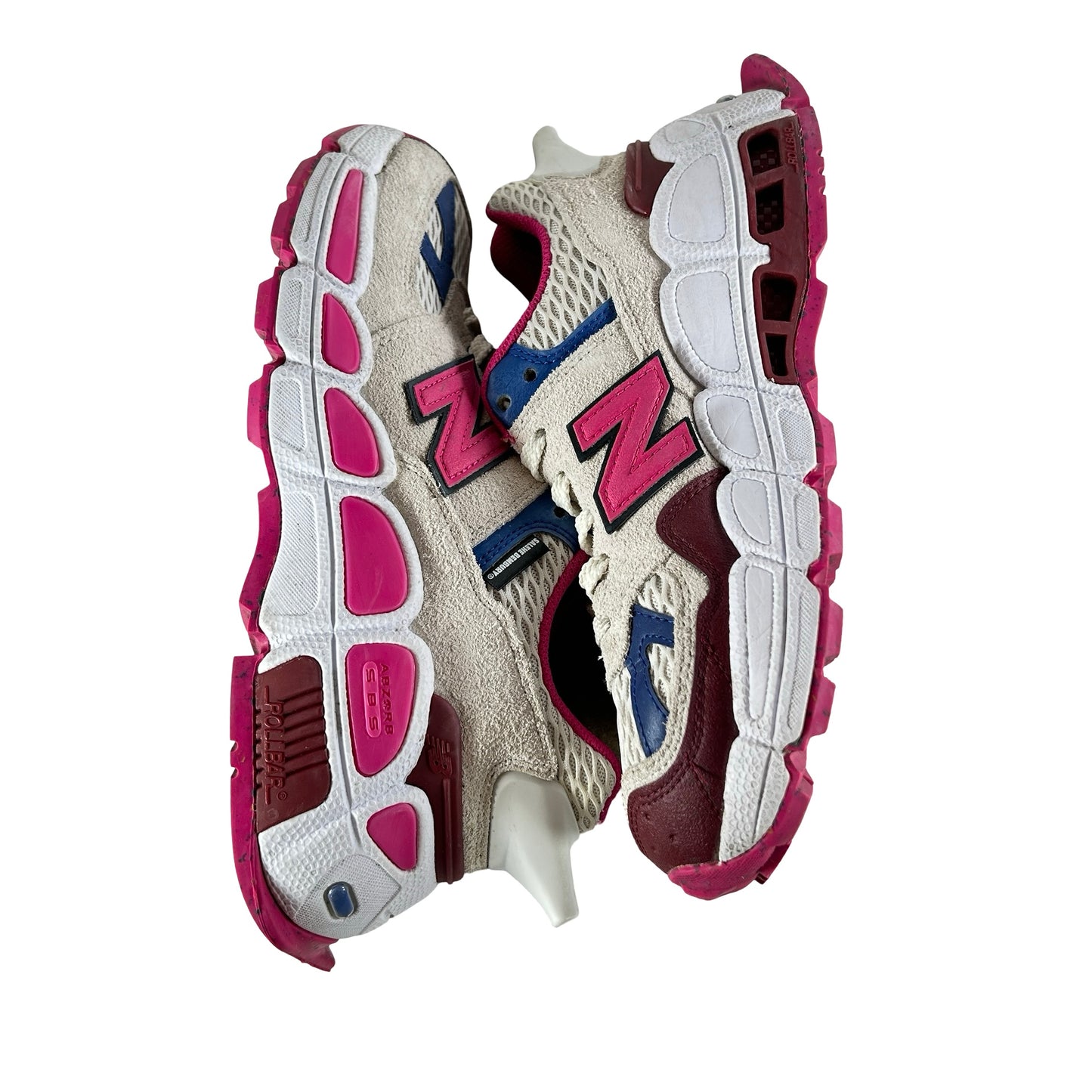 MS574SA New Balance 574 YURT Salehe Bembury Universal Communication Workwear White [USED] - 8.5 M (Used) (No Box)