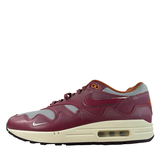 DO9549 001 Nike Air Max 1 Patta Waves Rush Maroon  [USED] - 11 M (Used2)