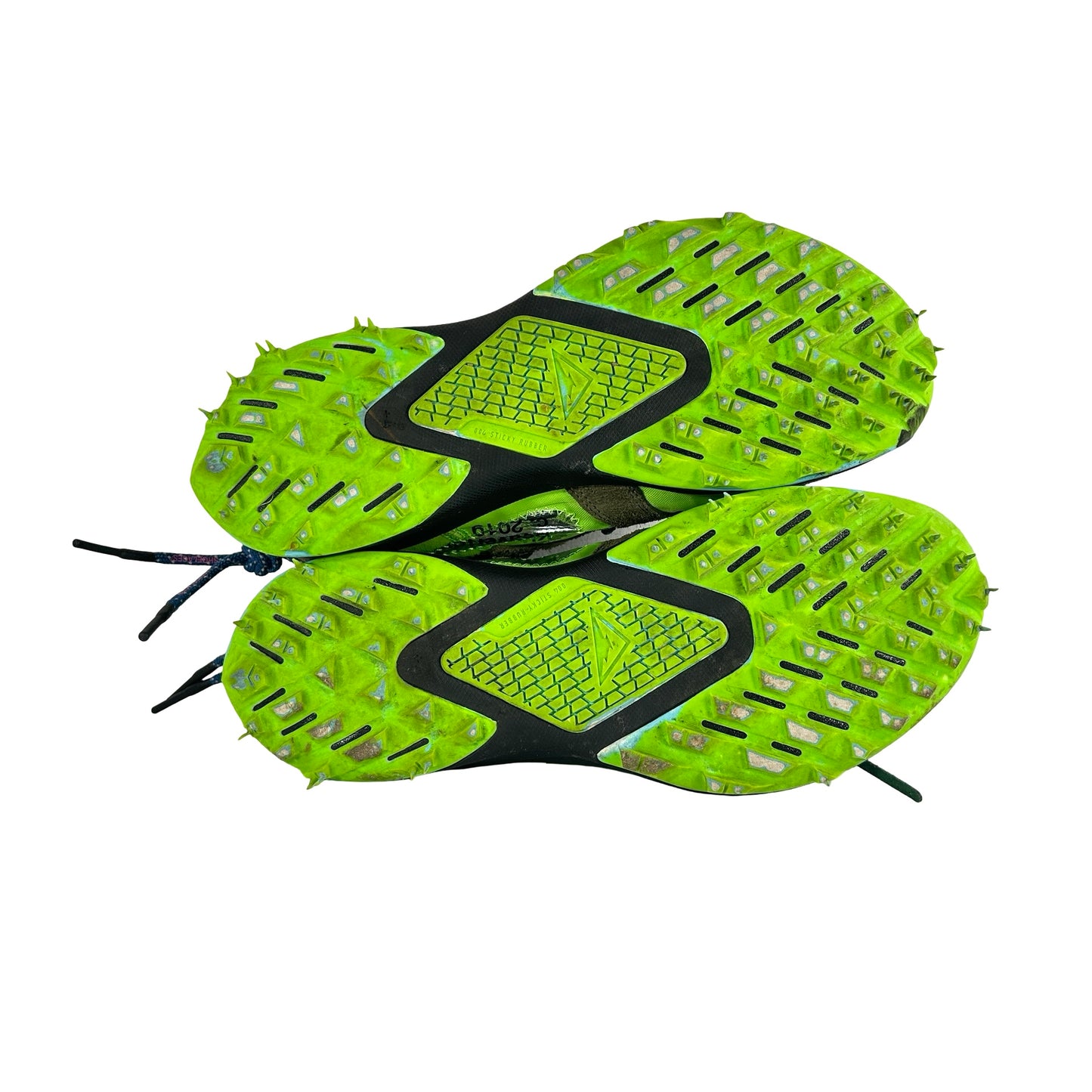 CD8179 300 Nike Zoom Terra Kiger 5 OFF-WHITE Electric Green (Women's) [USED] - 11.5 W / 10 M (Used)