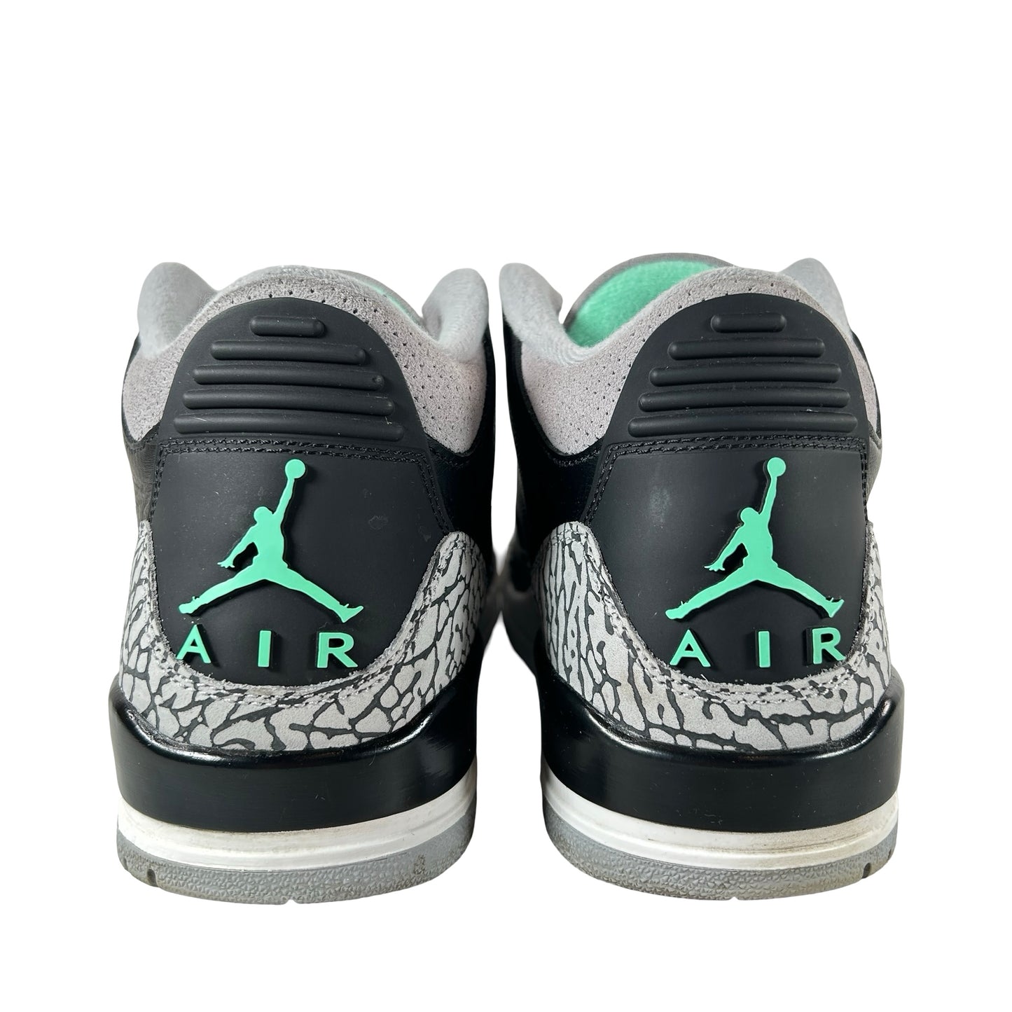 CT8532 031 Jordan 3 Retro Green Glow [USED] - 9.5 M (Used)