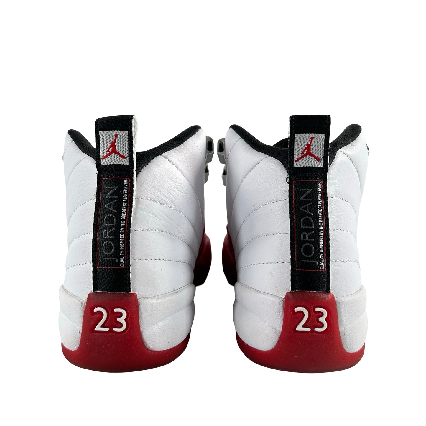 153265 116 Jordan 12 Retro Cherry (2023) (GS) [USED] - 4.5 Y (Used)