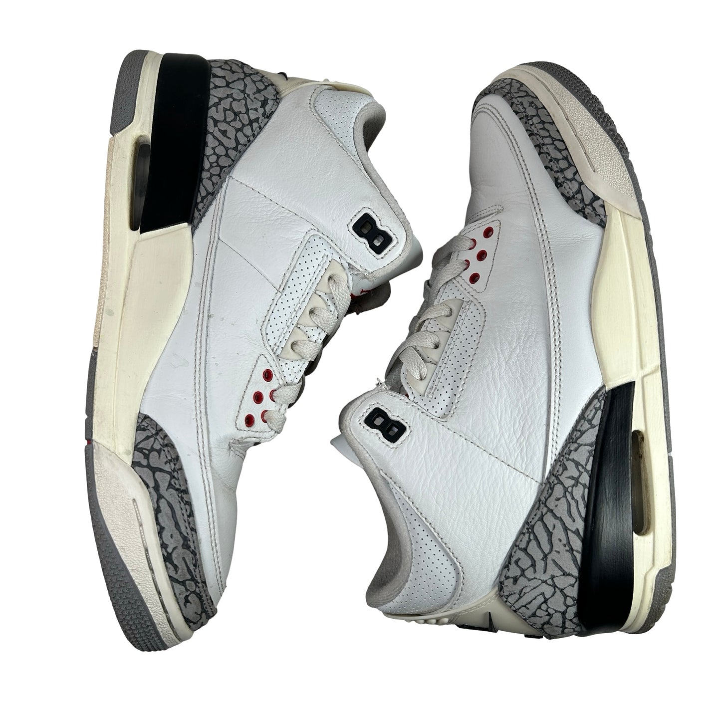 DN3707 100 Jordan 3 Retro White Cement Reimagined [USED] - 9 M (Used26)