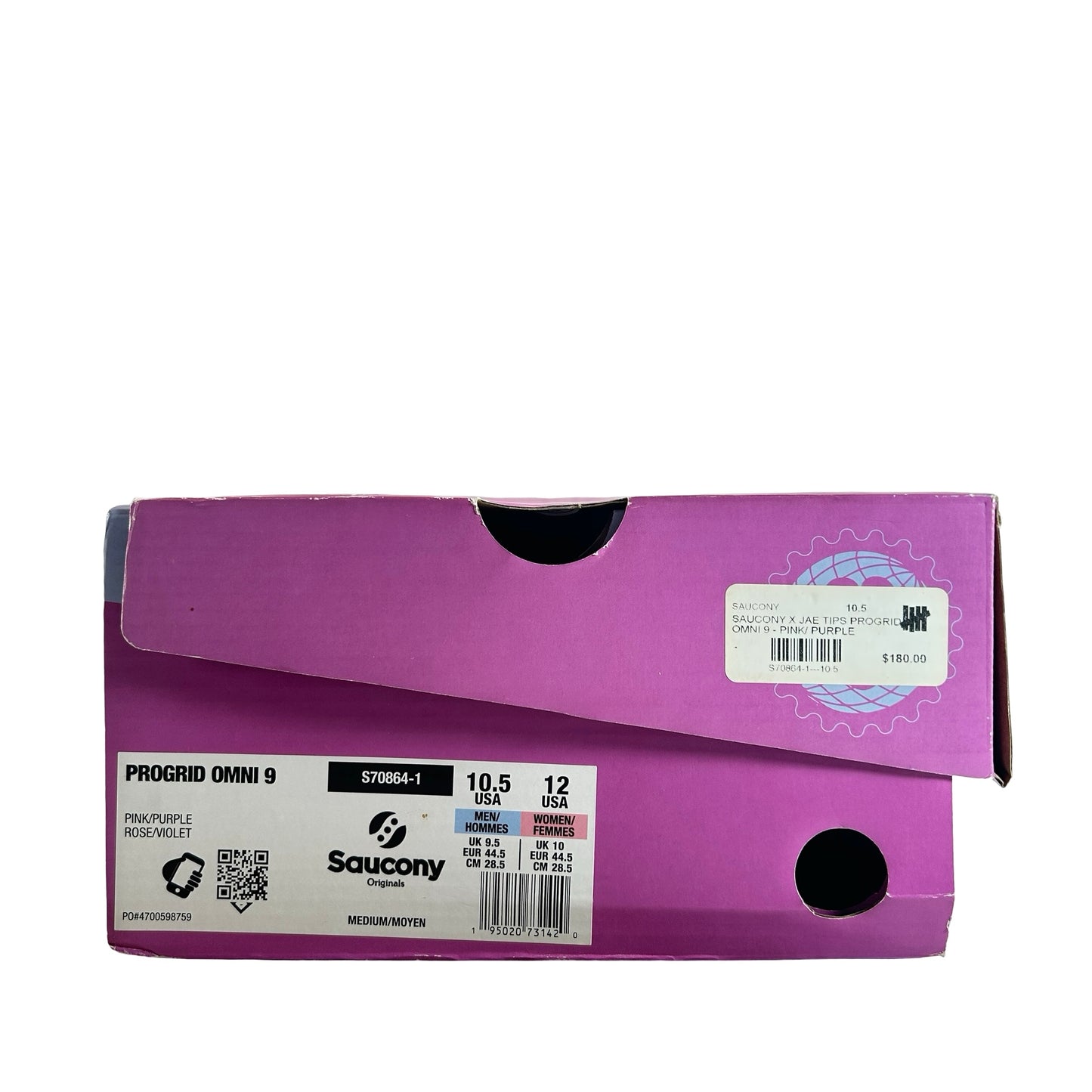 S70864 1 Saucony ProGrid Omni 9 Jae Tips To Do List Pink [USED] - 10.5 M (Used)