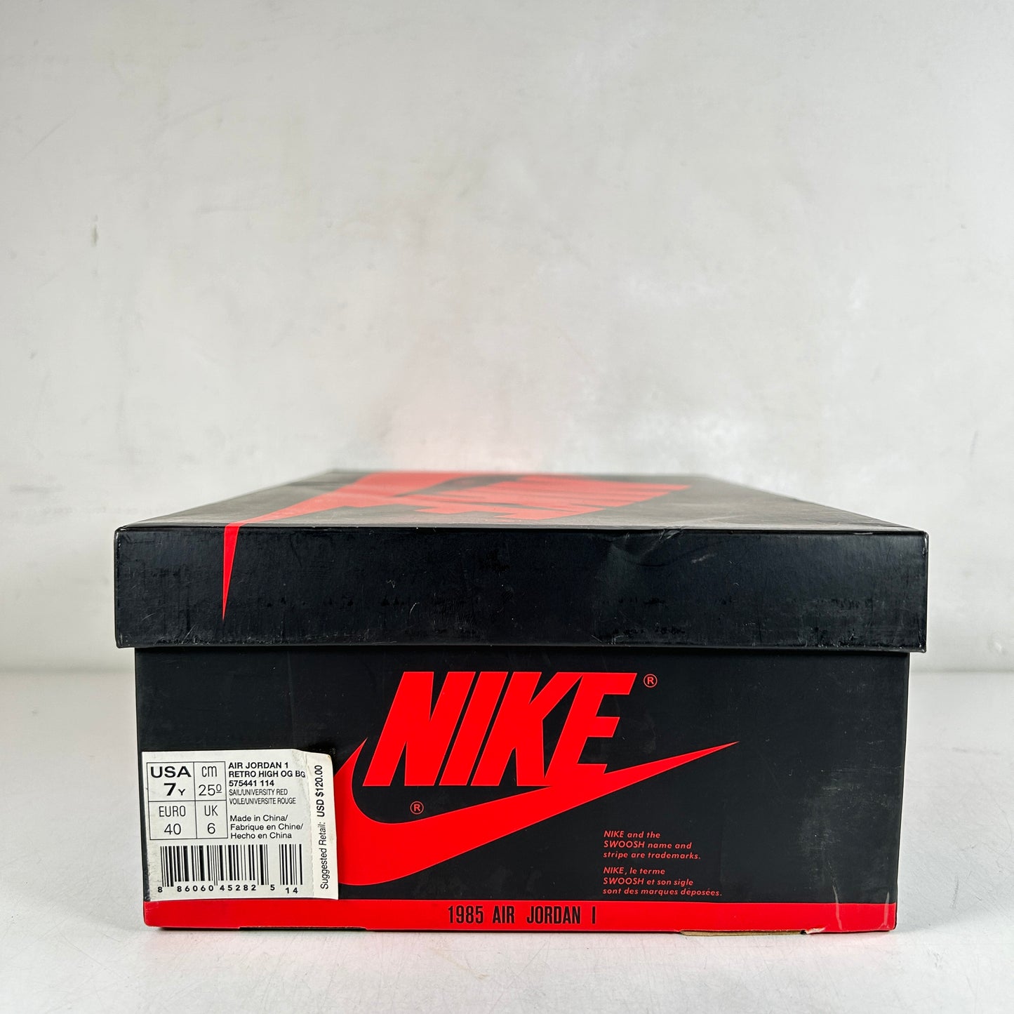 575441 114 Jordan 1 Retro High OG Sail (GS) [USED] - 7 Y (Used)