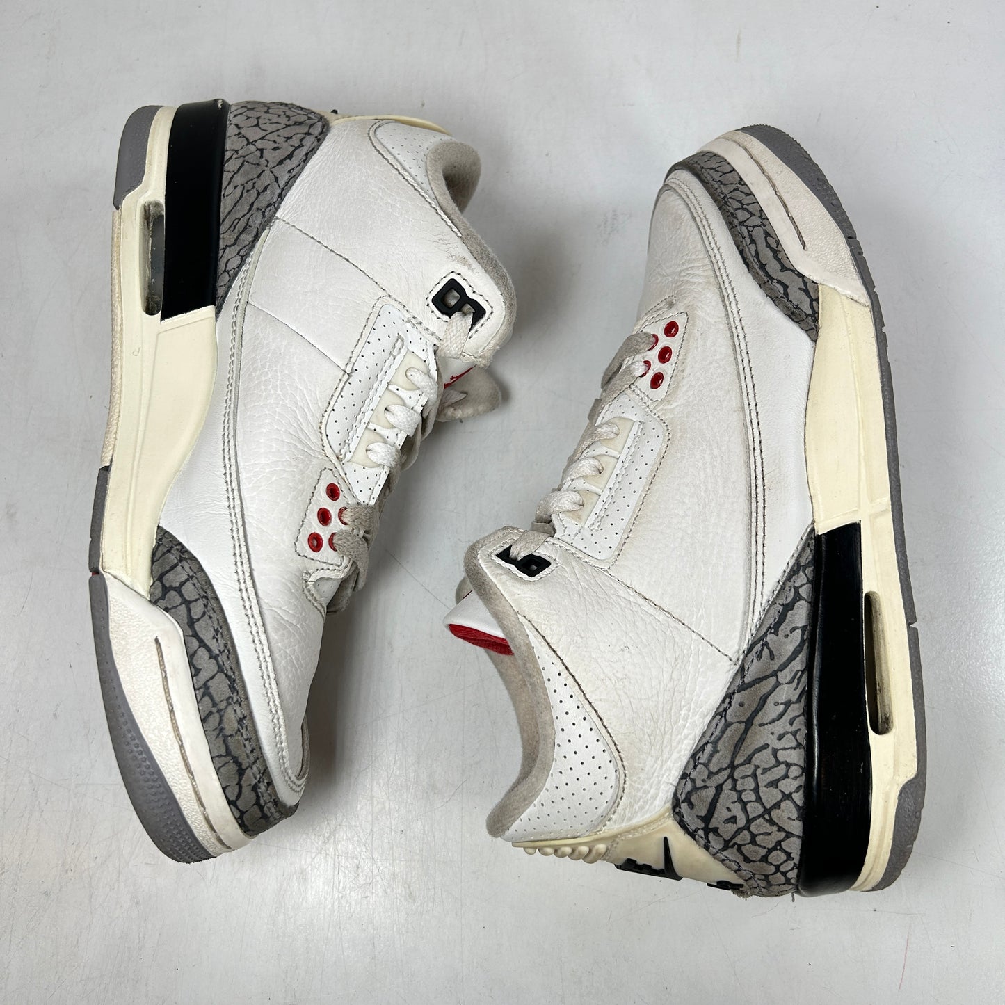 DM0967 100 Jordan 3 Retro White Cement Reimagined (GS) [USED] - 6 Y (Used2)