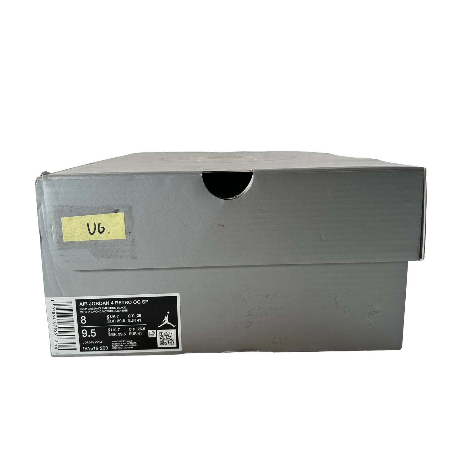 IB1519 200 Jordan 4 Retro OG SP Undefeated (2025) [USED] - 8 M (Used6)