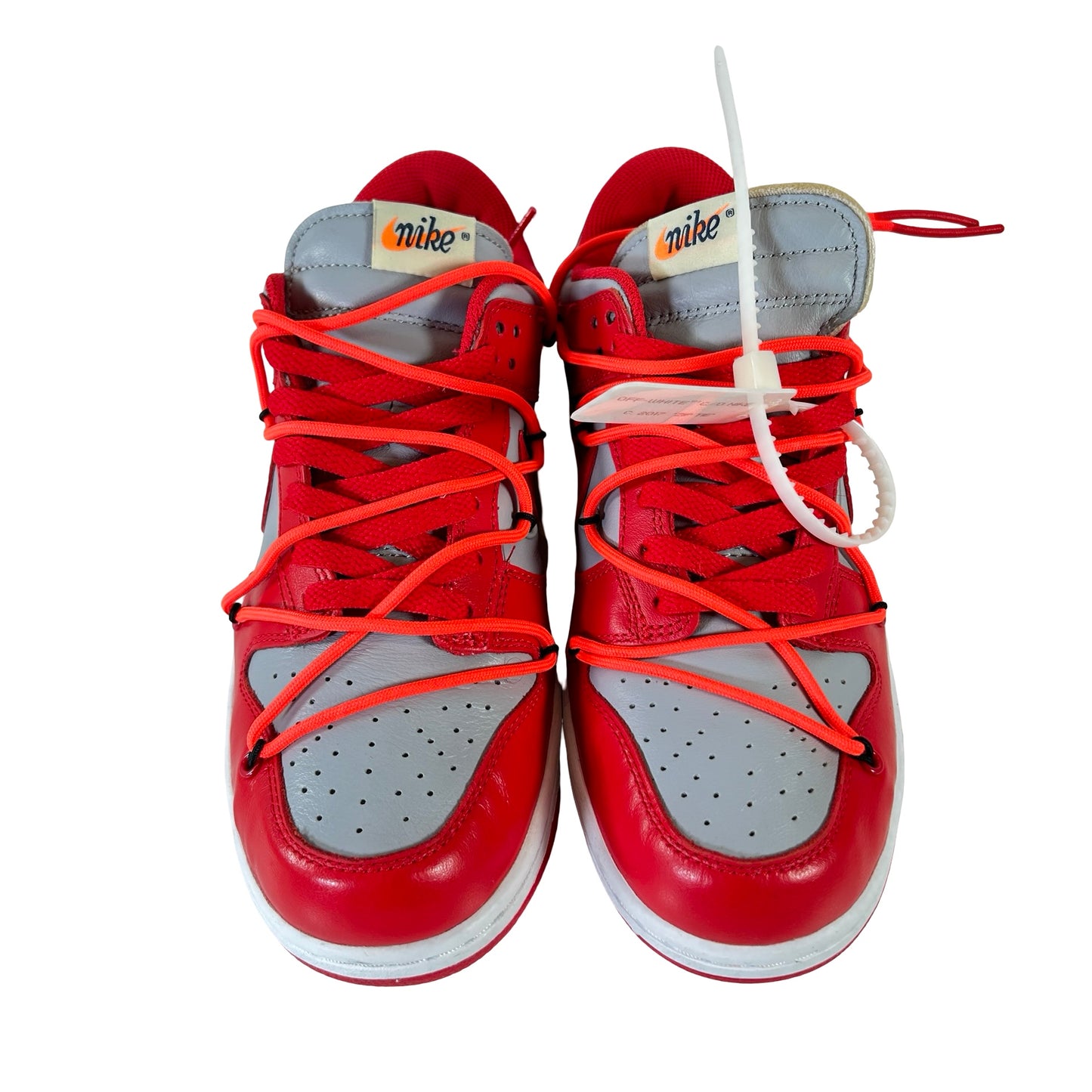 CT0856 600 Dunk Low Off-White Red [USED] - 7.5 M (Used)