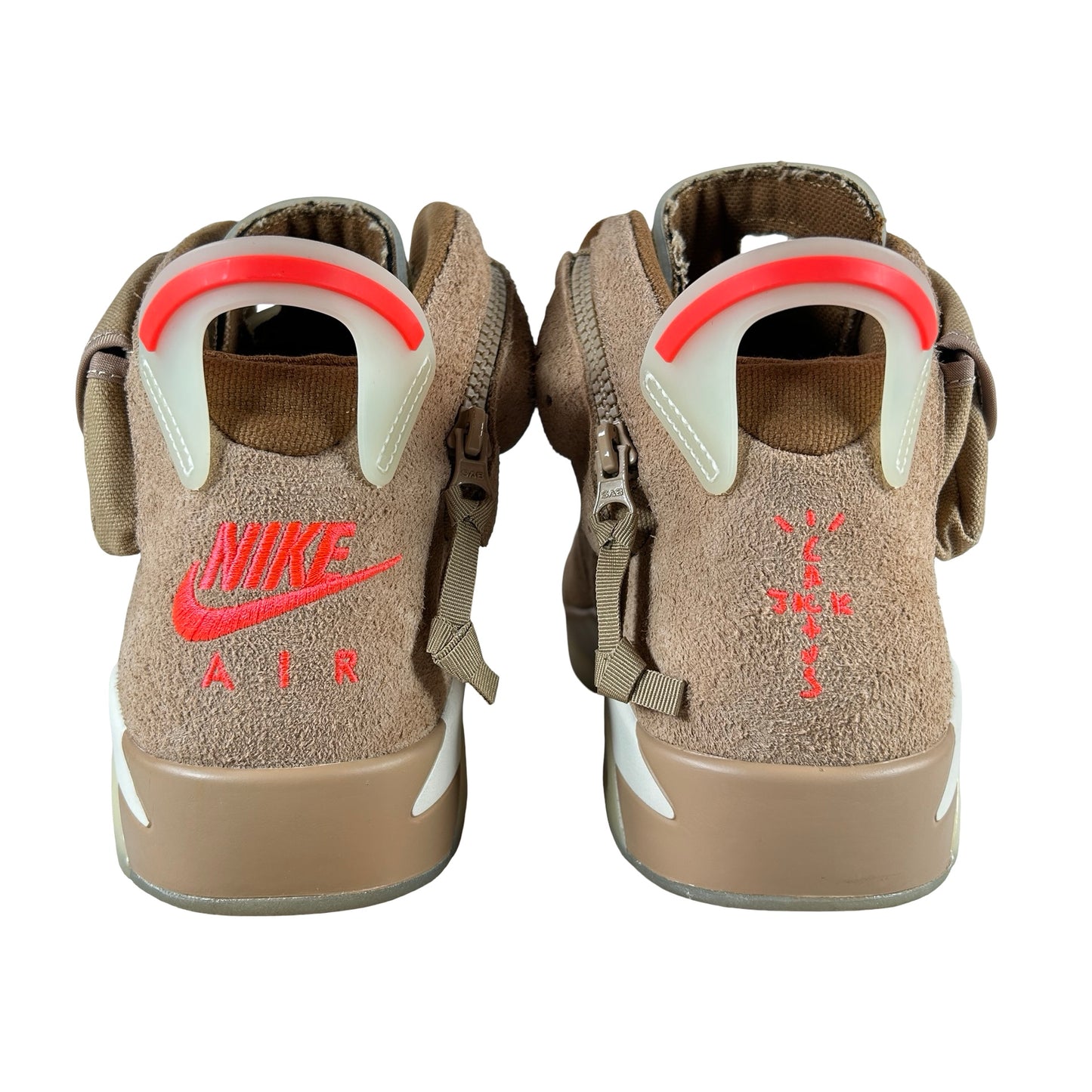 DH0690 200 Jordan 6 Retro Travis Scott British Khaki [USED] - 12 M (VNDS3)