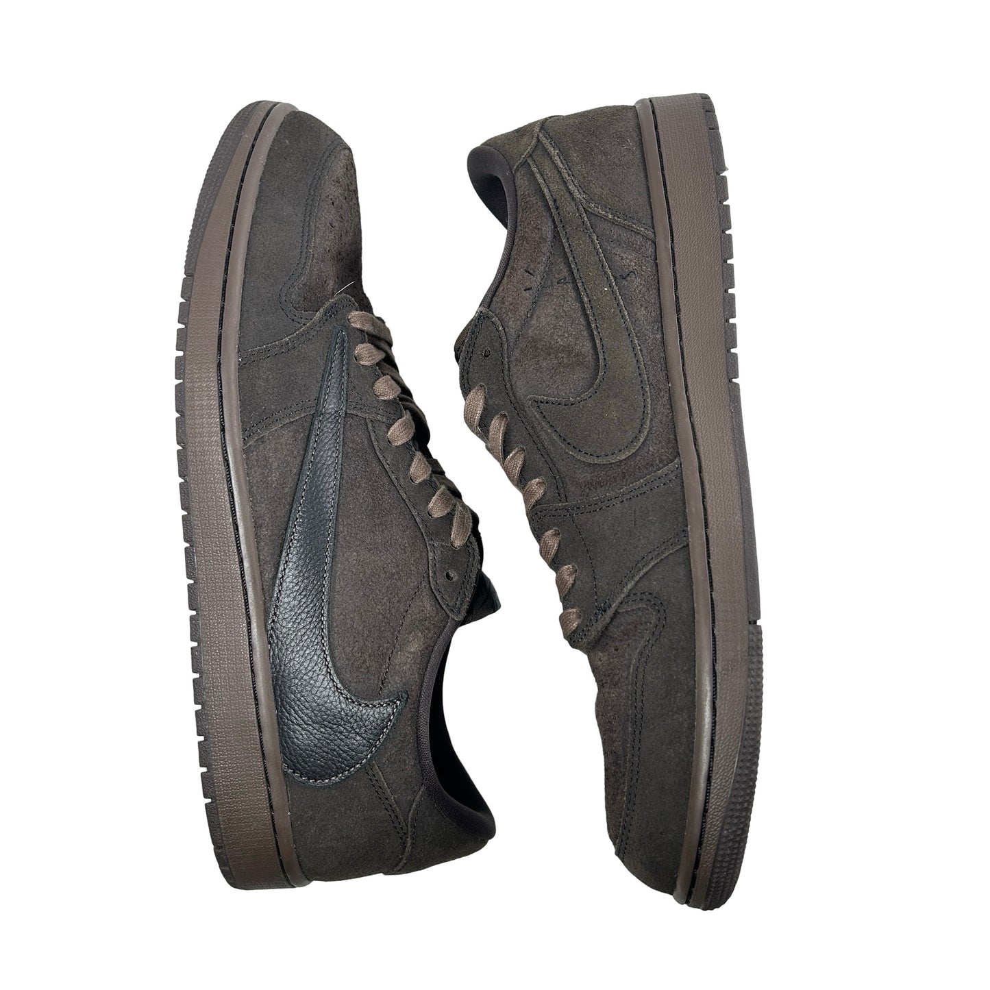 DM7866 202 Jordan 1 Retro Low OG SP Travis Scott Velvet Brown [USED] - 14 (Used)