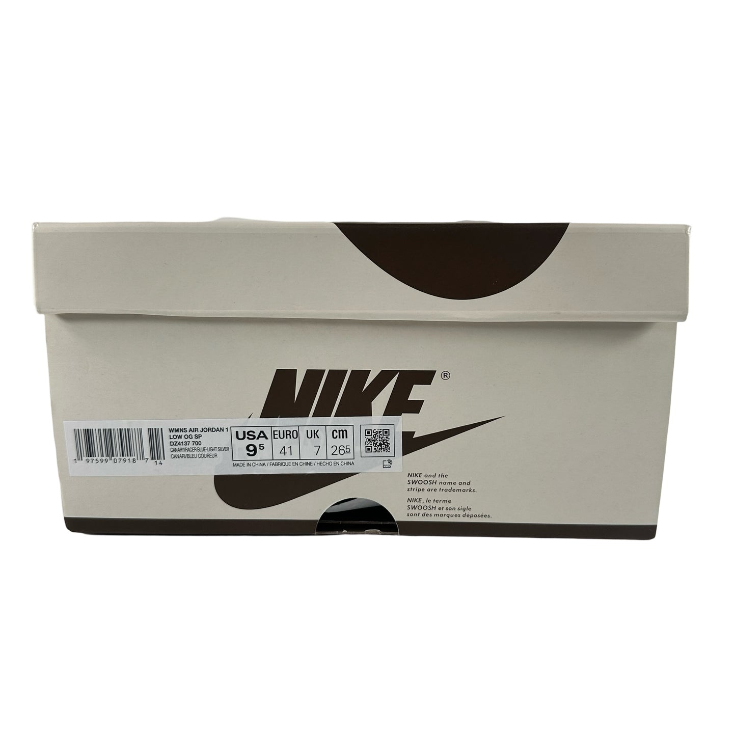 DZ4137 700 Jordan 1 Retro Low OG SP Travis Scott Canary (Women's) [USED] - 9.5 W (Used3)