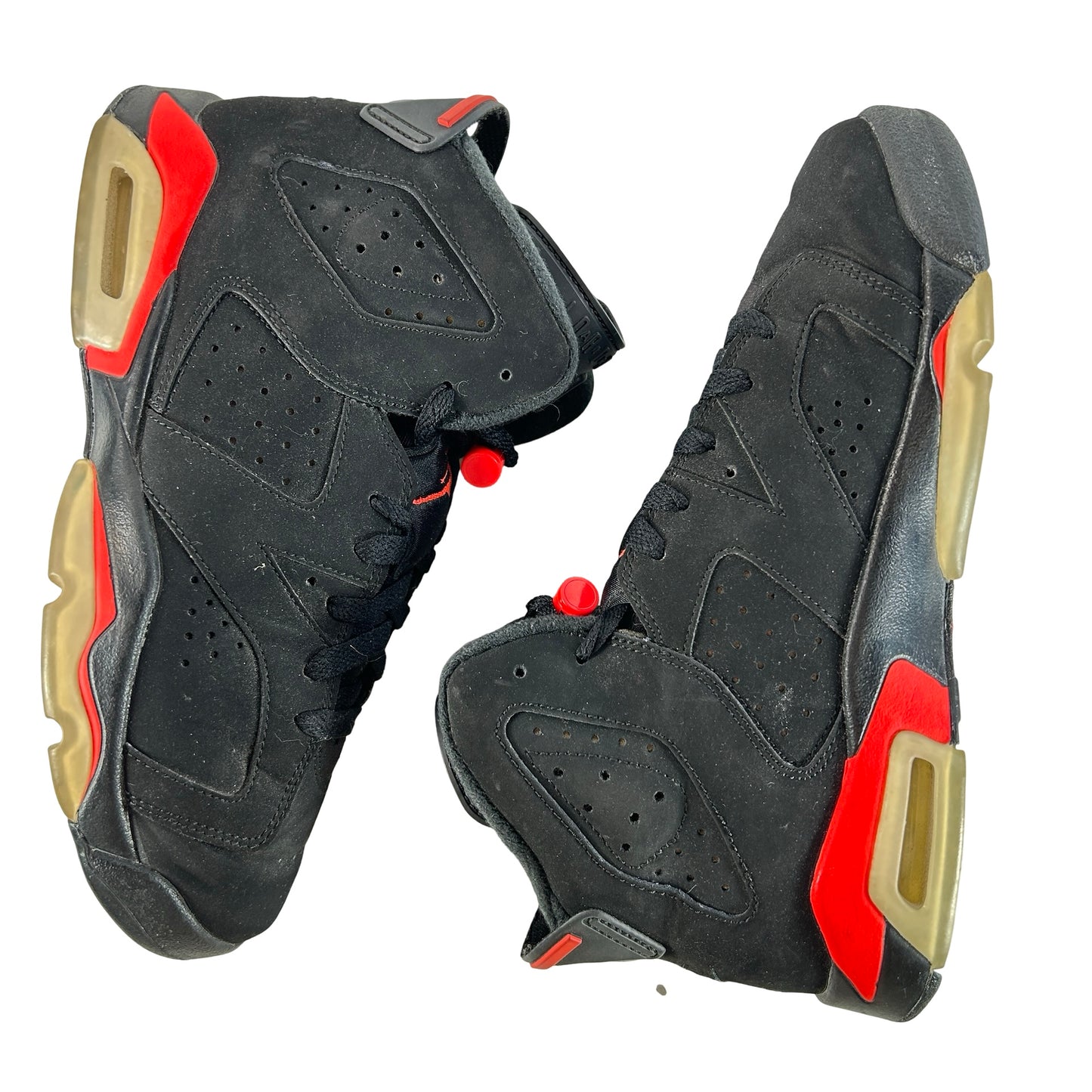 384665 060 Jordan 6 Black Infrared 2019 (GS) - 6 Y (Used) (No Box)