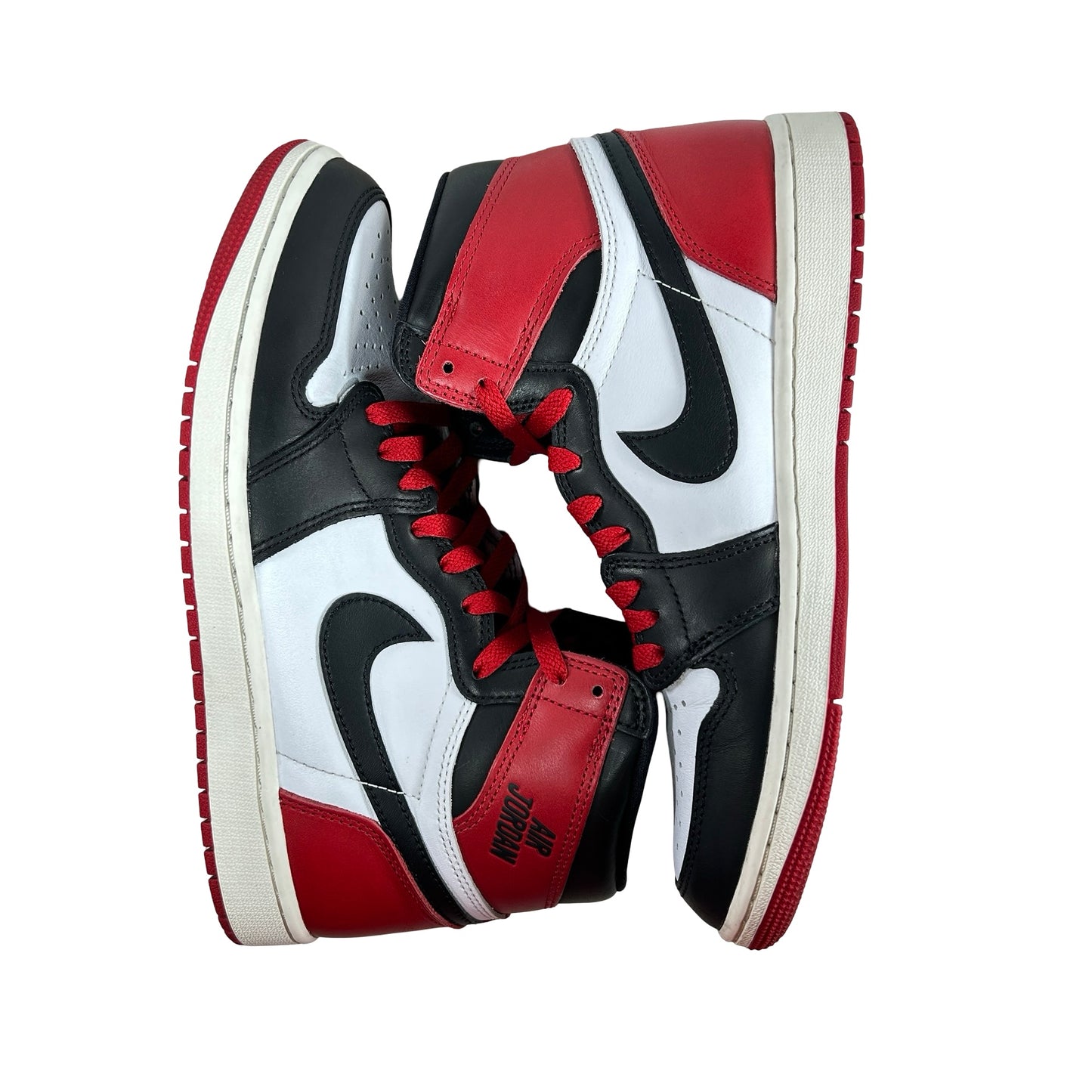 DZ5485 106 Air Jordan 1 High OG Black Toe Reimagined [USED] - 9 M (Used4)