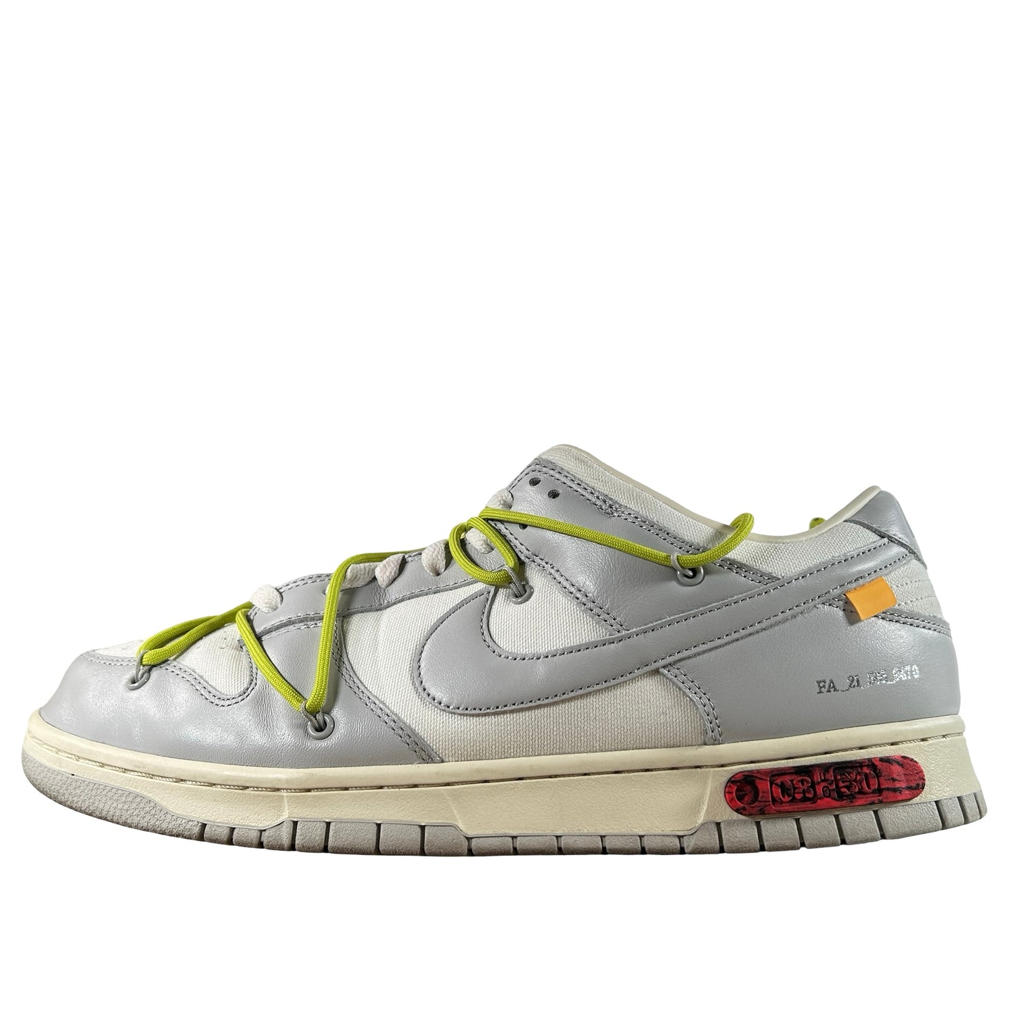 DM1602 106 Nike Dunk Low Off-White Lot 8 [USED] - 13 M (Used)