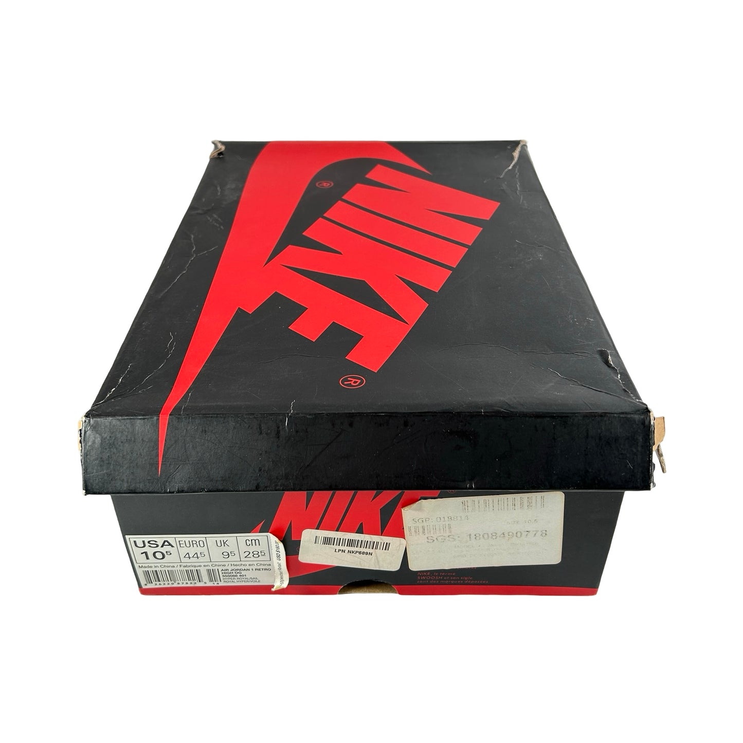 555088 401 Jordan 1 Retro High Hyper Royal [USED] - 10.5 M (Used)