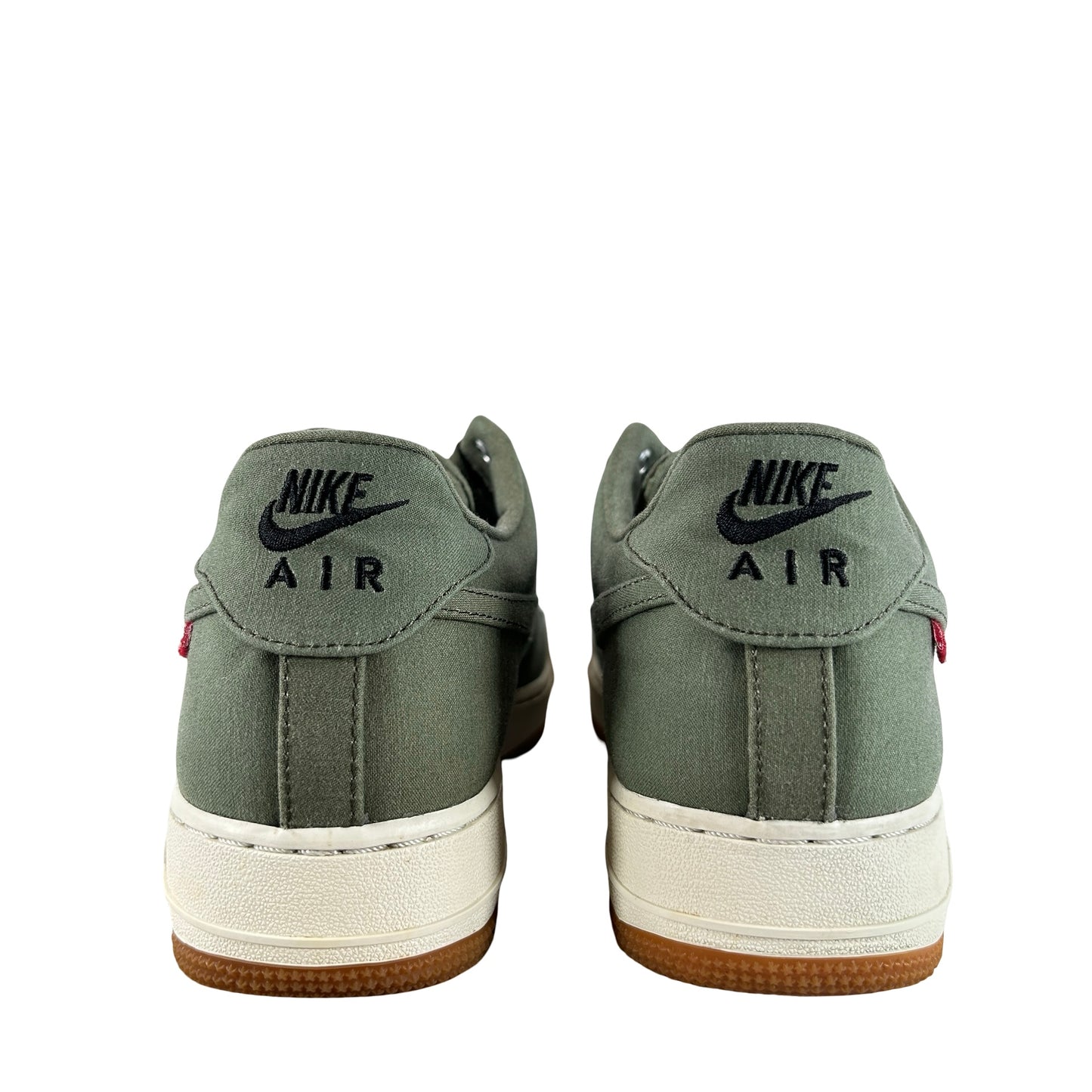 573488 300 Nike Air Force 1 Low Supreme Olive [USED] - 9 M (Used) (No Box)