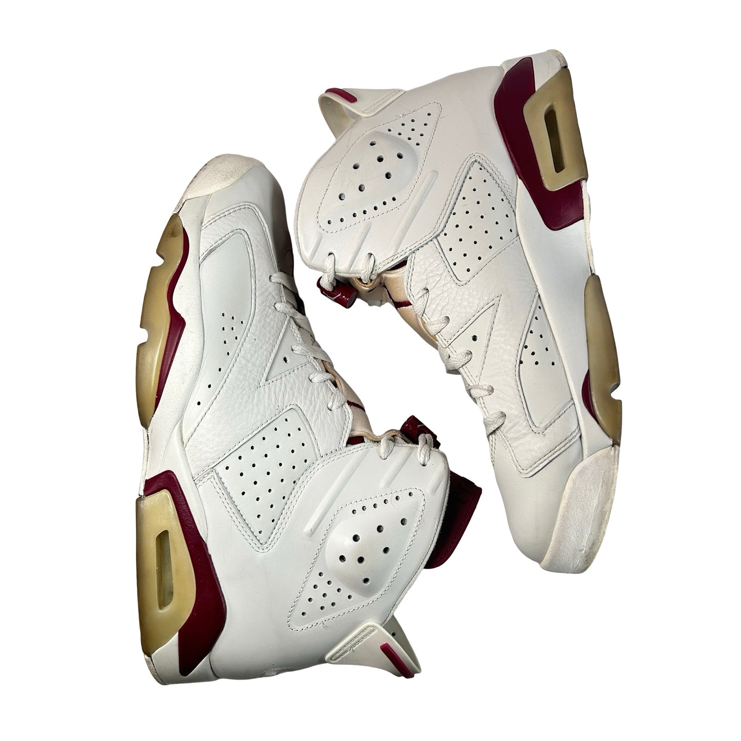 384664 116 Jordan 6 Maroon [USED] - 10.5 M (Used)