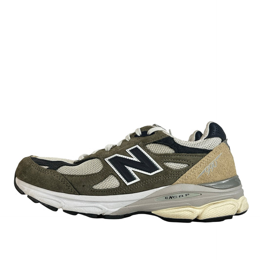 M990T03 New Balance 990v3 MiUSA Grey Blue Olive [USED] - 7.5 M (Used)