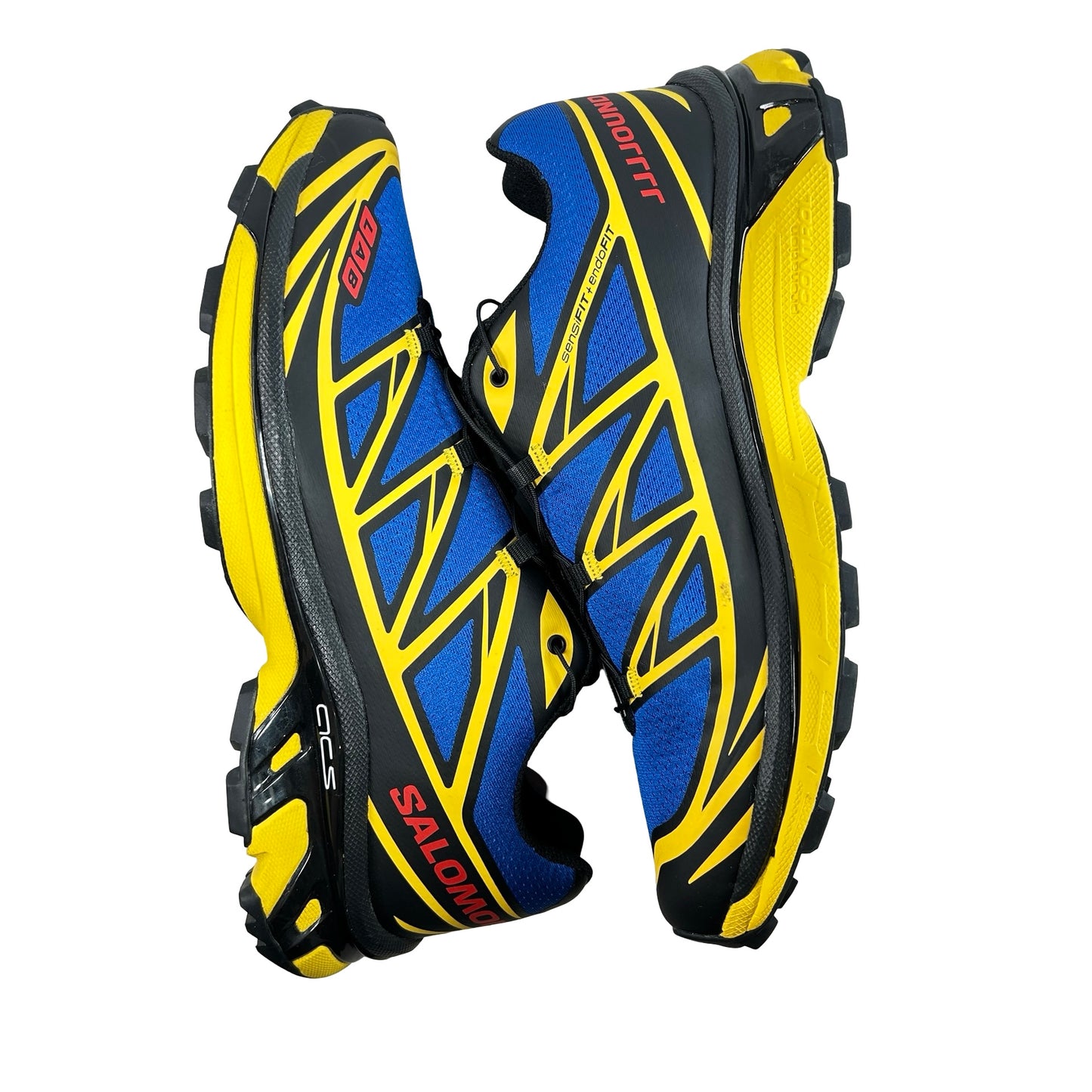 L4913040036 Salomon XT-6 JJJJound Nautical Blue Lemon [USED] - 12 M (Used)